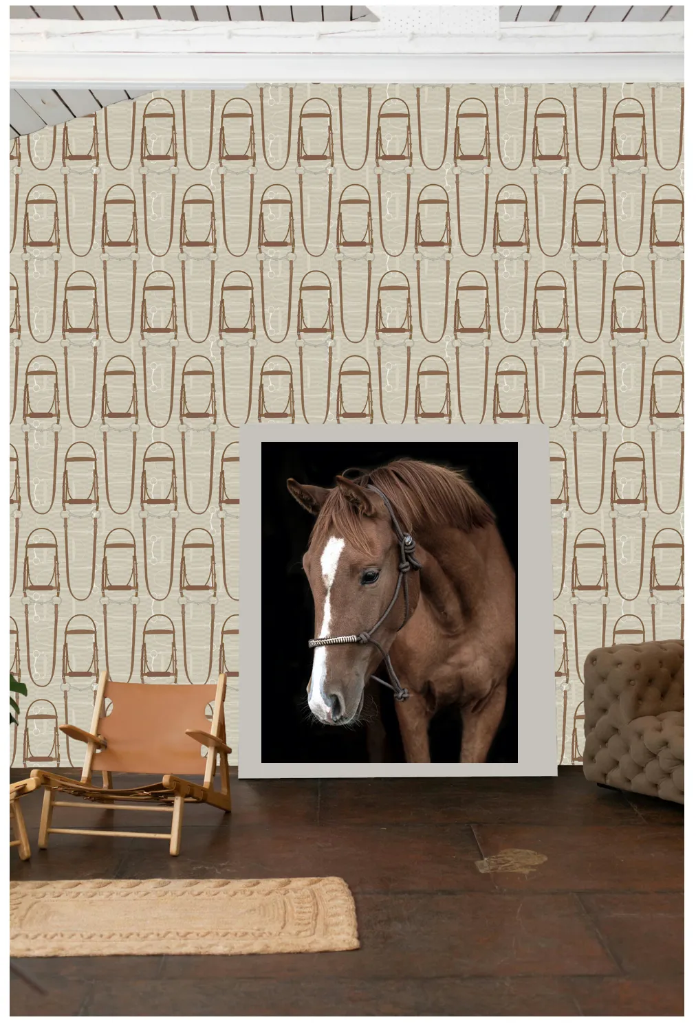 17-09-026-02 Wallpaper Bridle Pistachio