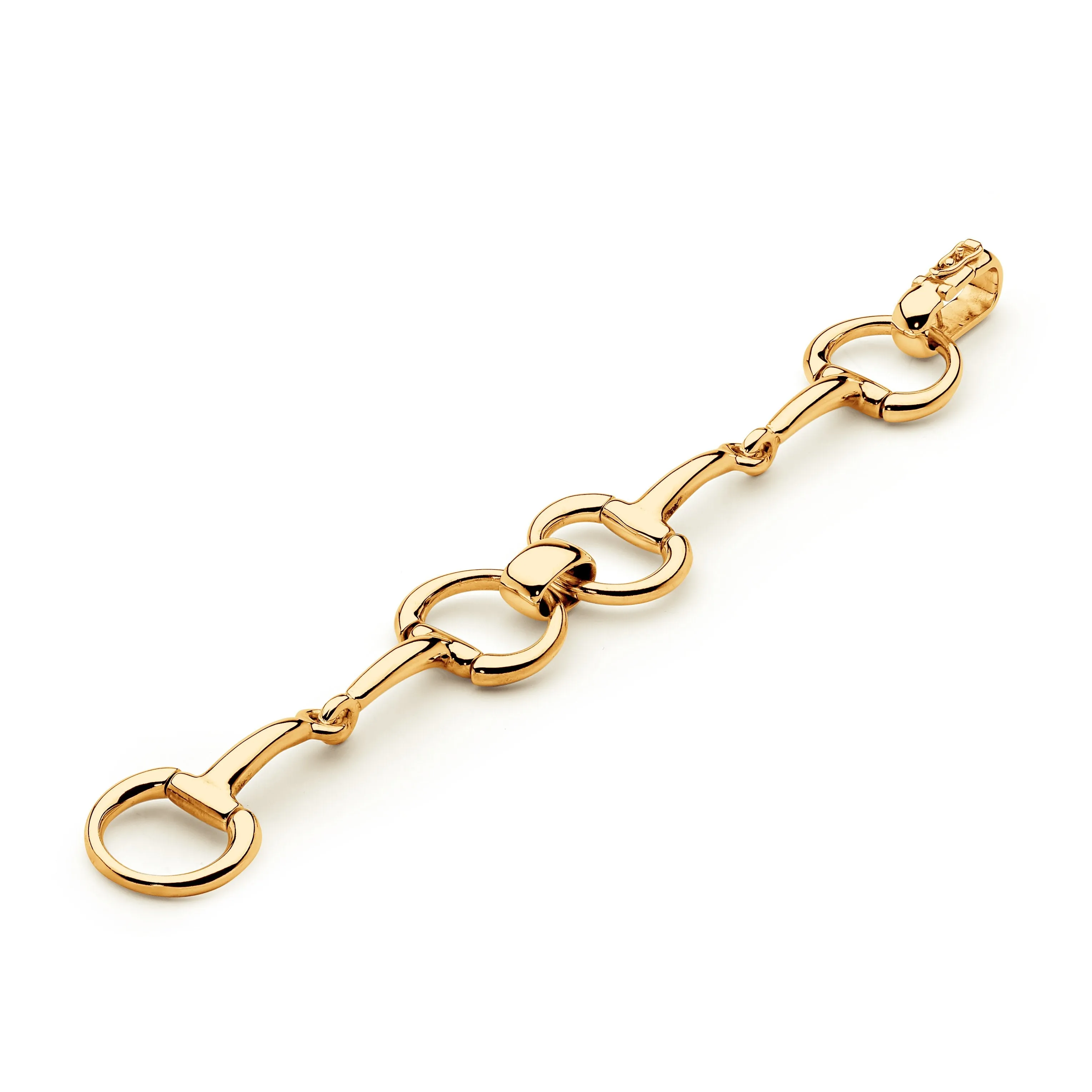 9ct Yellow Gold Classical Bit Bracelet