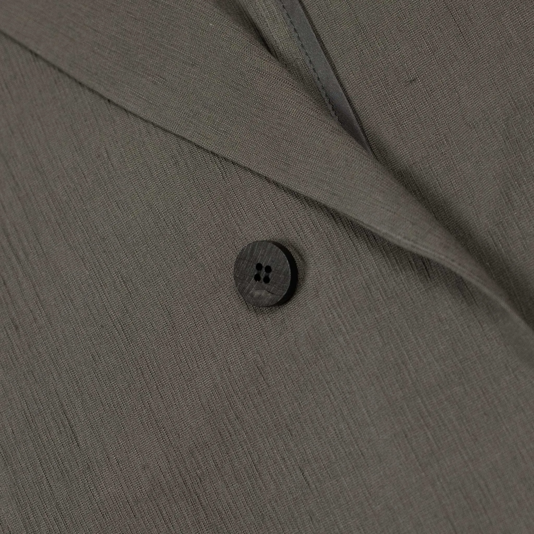 Architect raglan jacket in grey Italian linen rayon