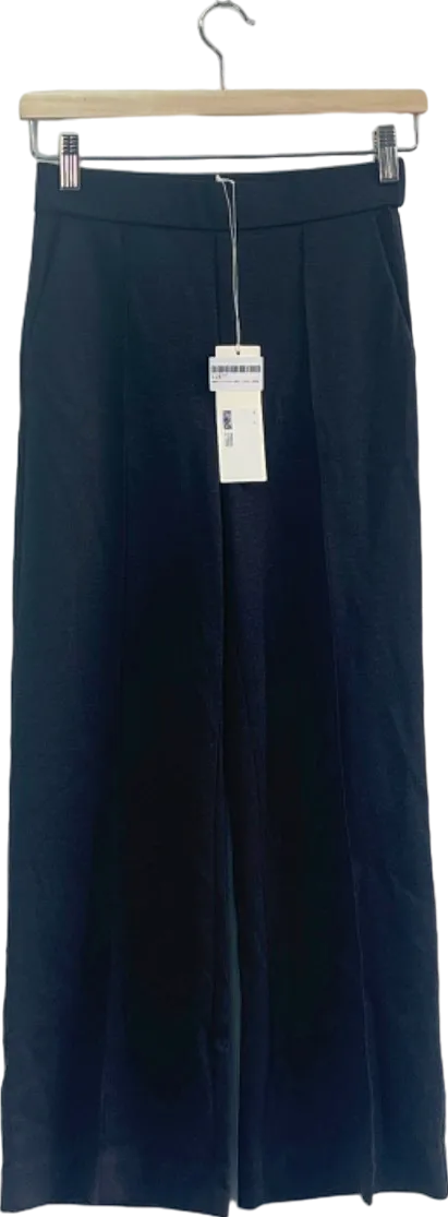 Arket Black Wide Leg Trousers XS