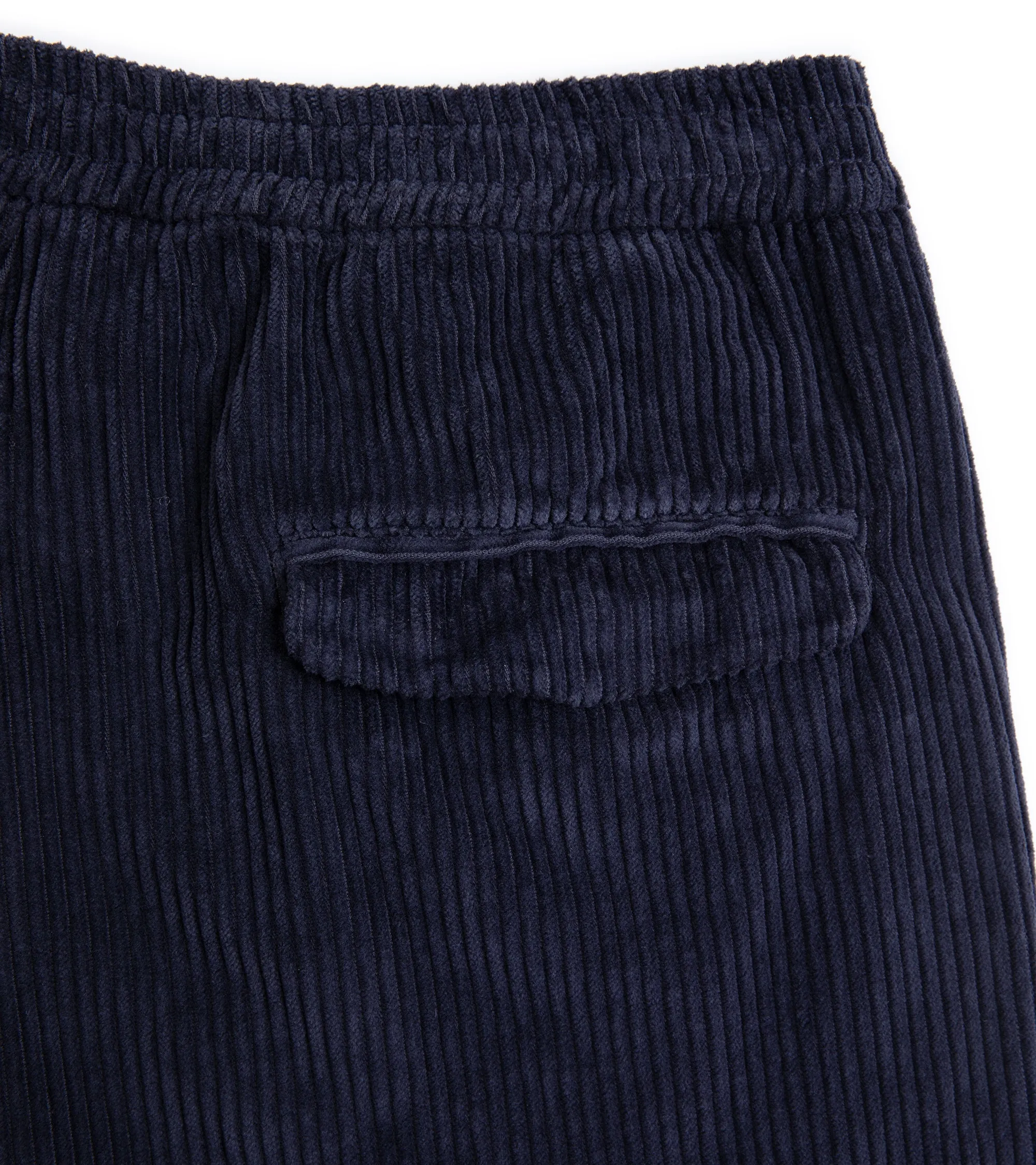 Barena Tosador Demi Cotton Cord Easy Trousers: Navy