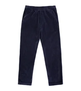 Barena Tosador Demi Cotton Cord Easy Trousers: Navy