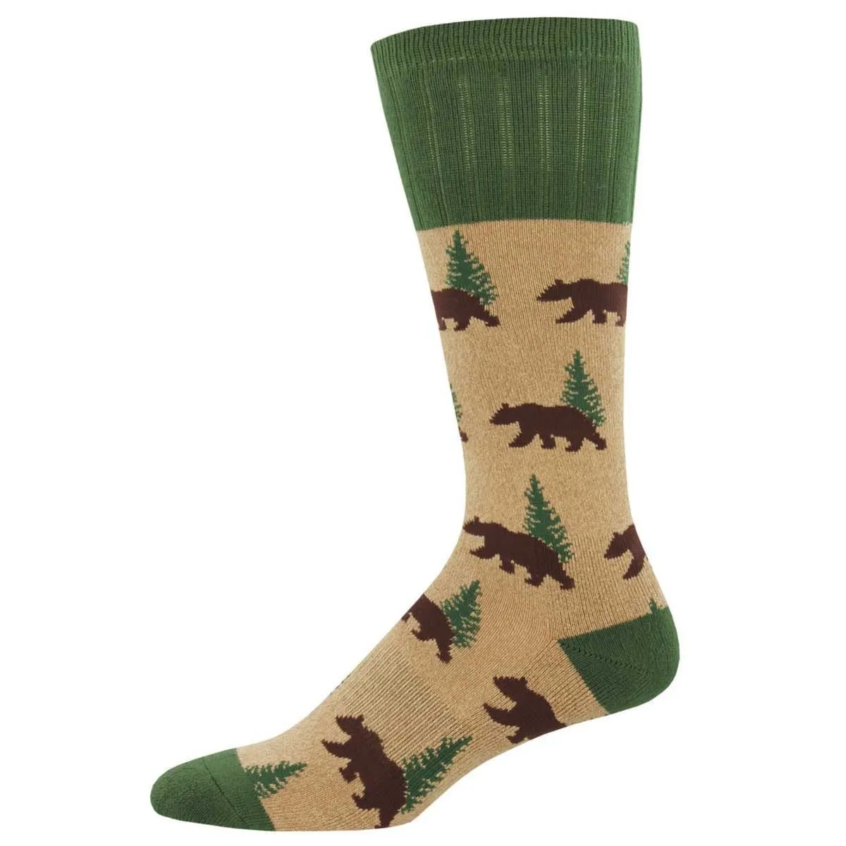 Bear Hiking Socks Men's Crew Sock