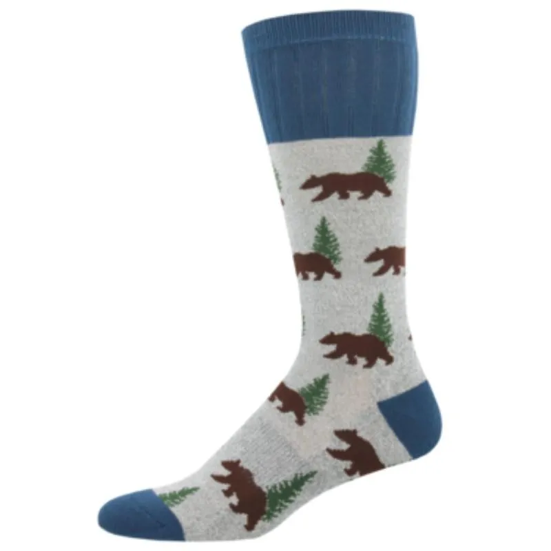 Bear Hiking Socks Men's Crew Sock