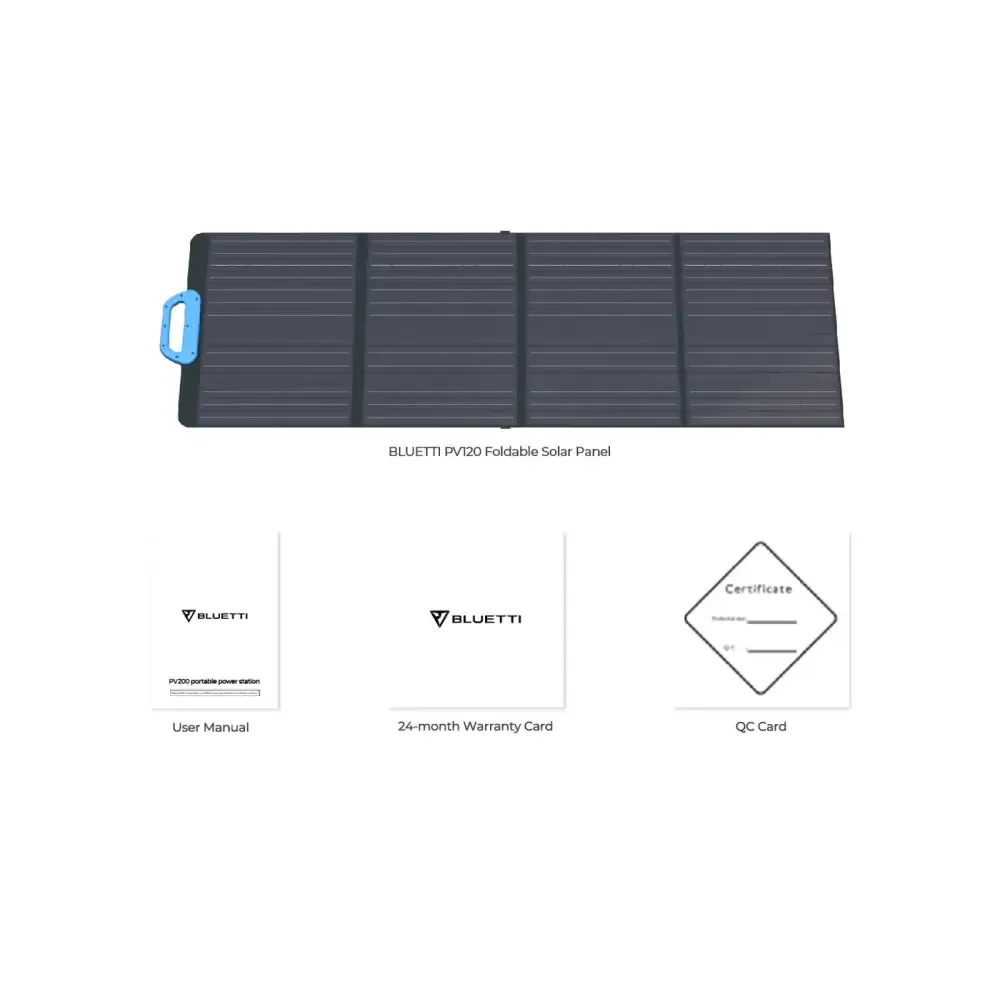 BLUETTI AC200P   3*PV120 | Solar Generator Kit