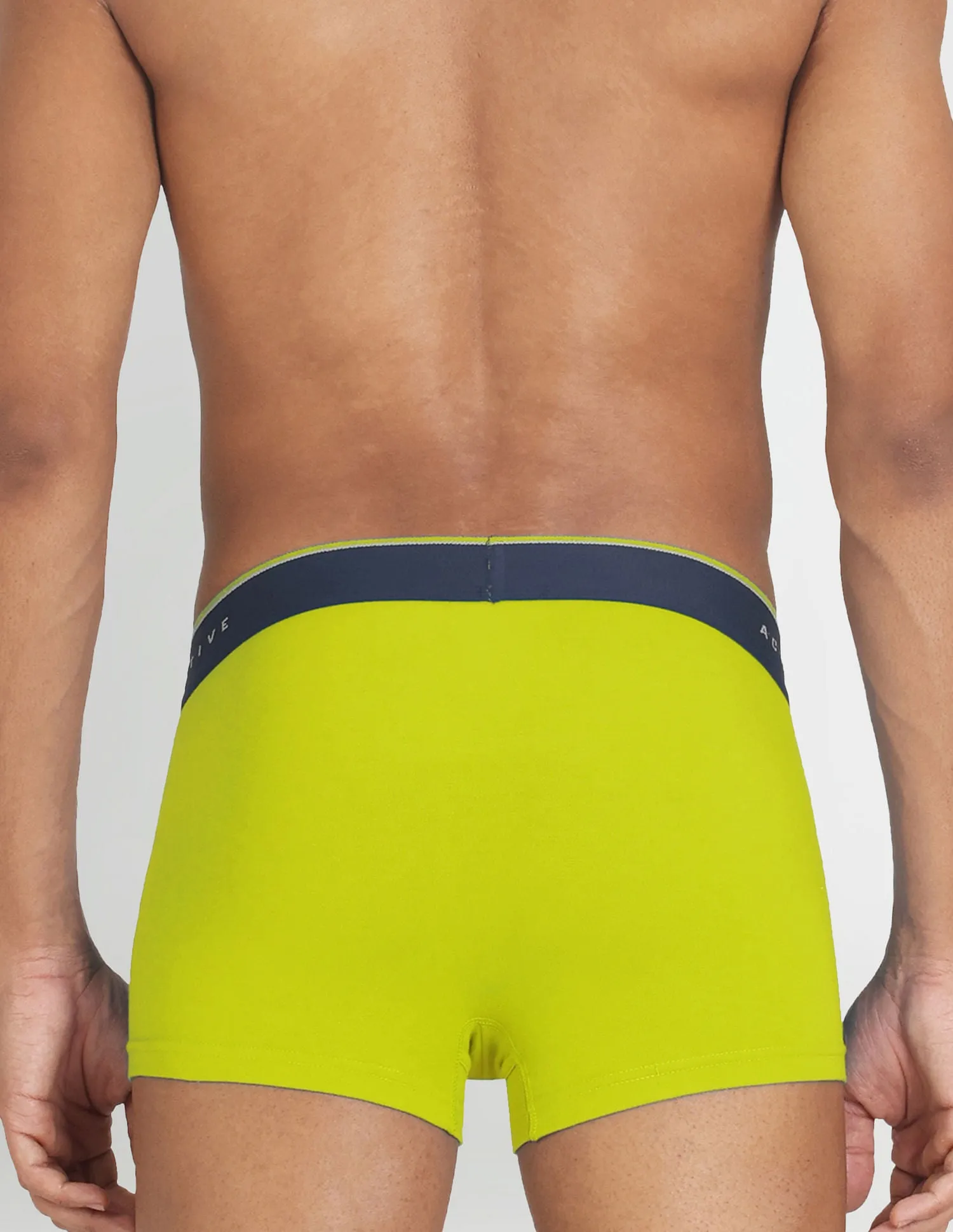 Branded Waist Solid I707 Trunks - Pack Of 1