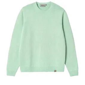 Carhartt WIP State Sweater - Pale Spearmint