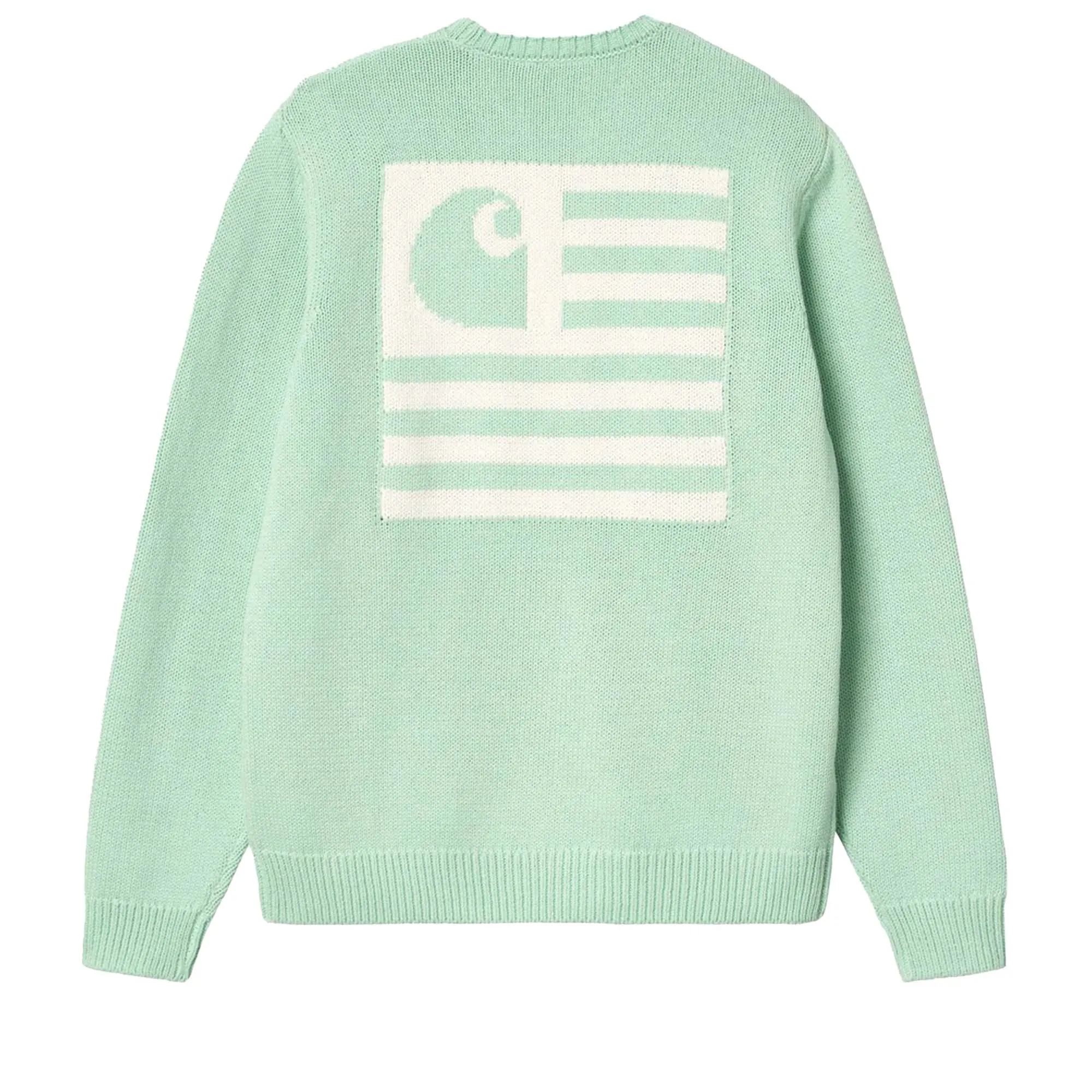 Carhartt WIP State Sweater - Pale Spearmint