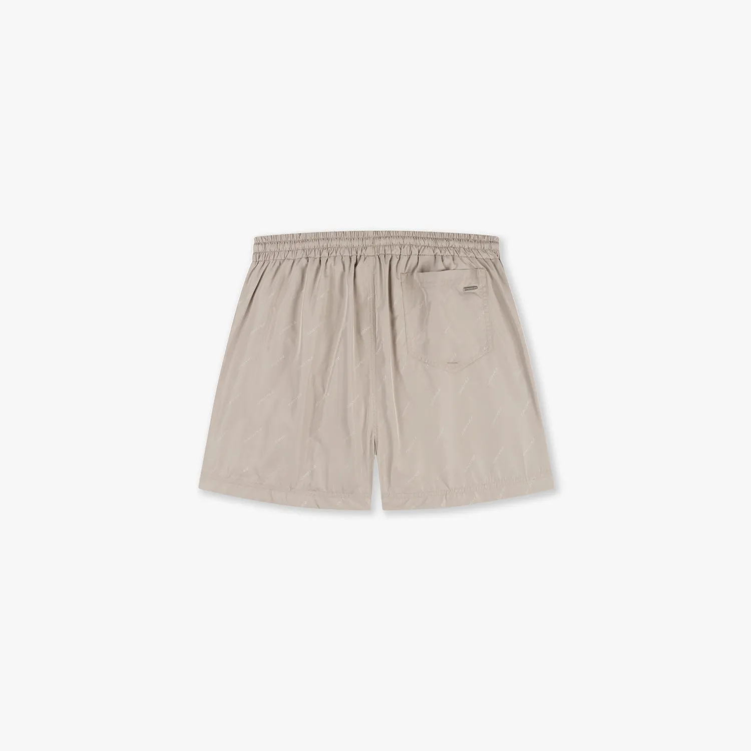 CROYEZ ALLOVER SWIM SHORTS - KHAKI