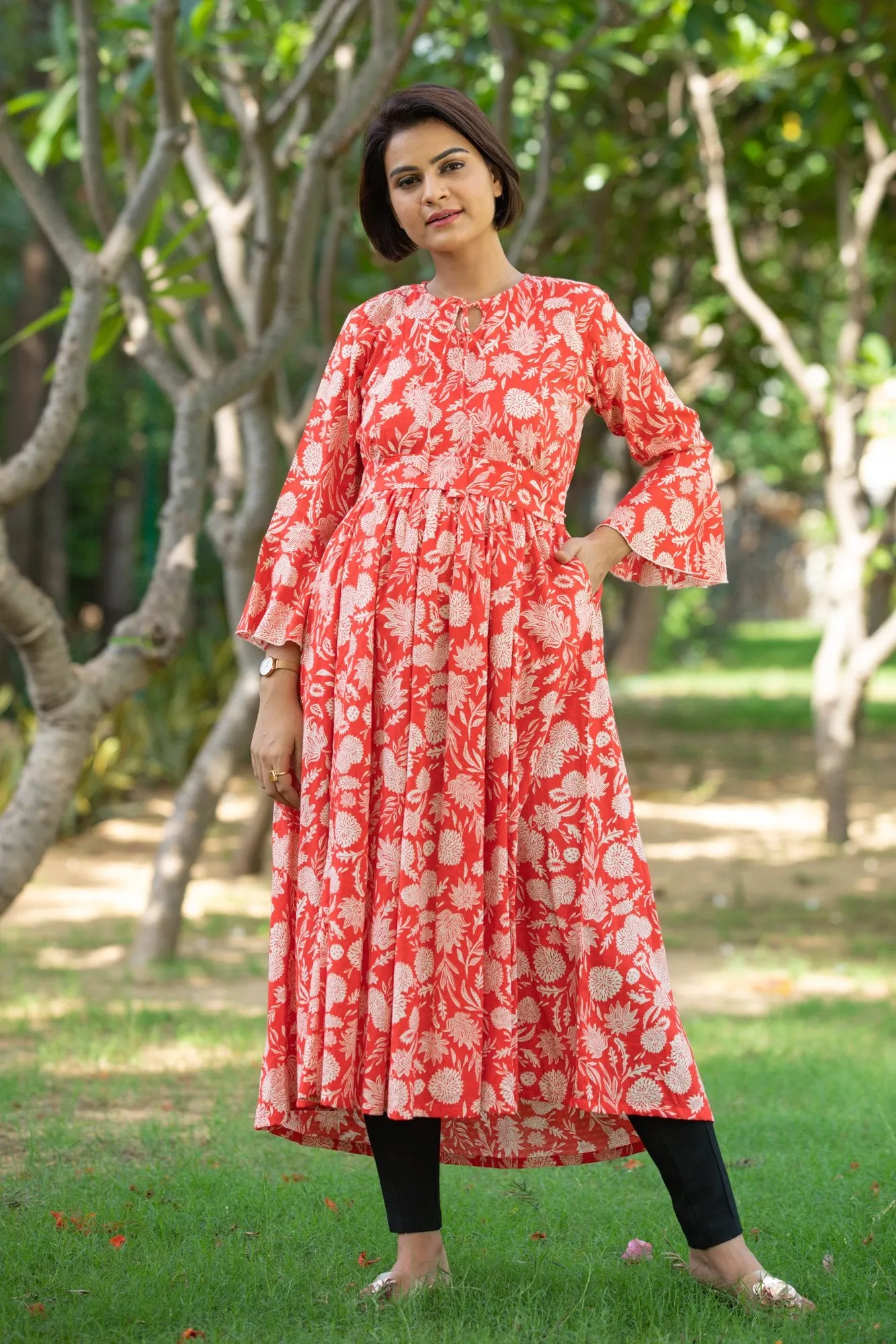 Dancing Ruby Maternity & Nursing Kurta Dress