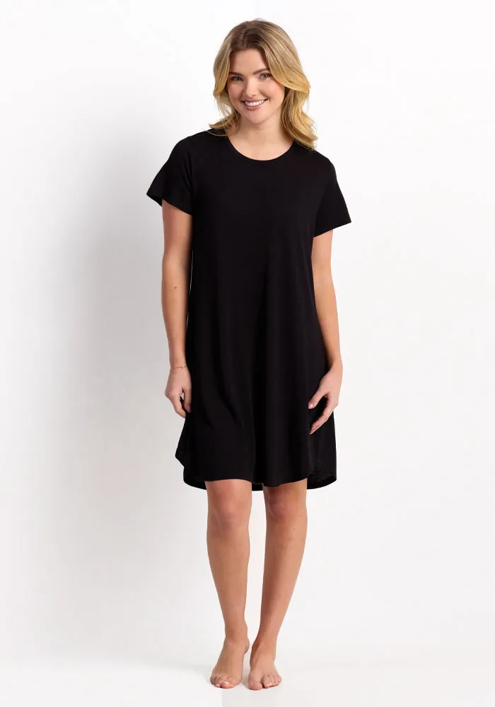 Desi Nightgown - Black