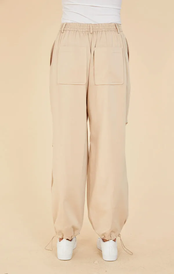 Draw String Hem Utility Pant