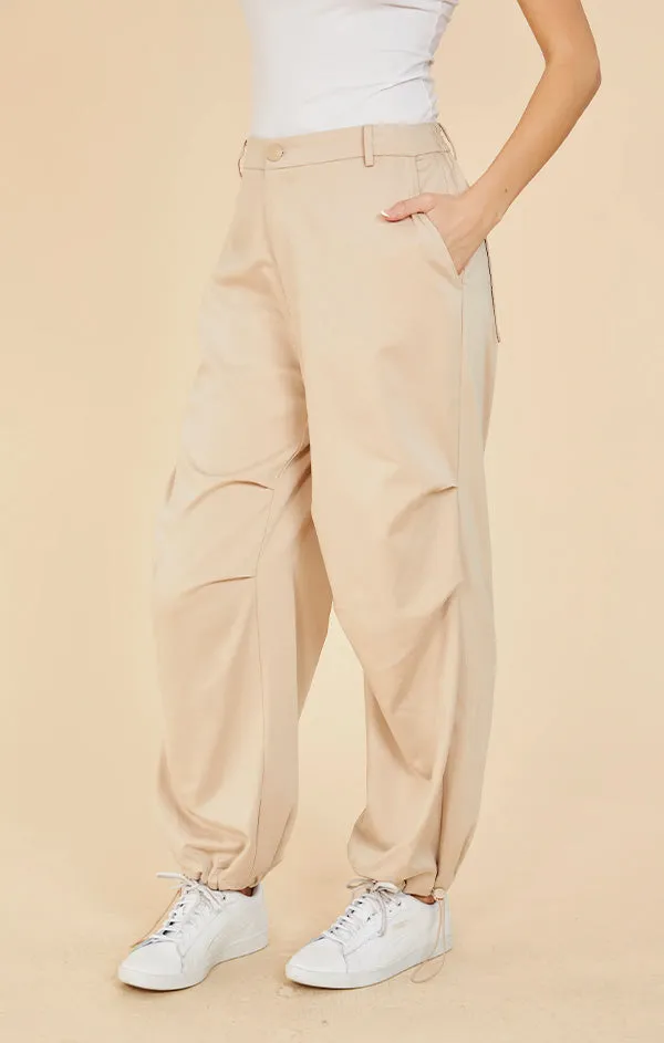 Draw String Hem Utility Pant