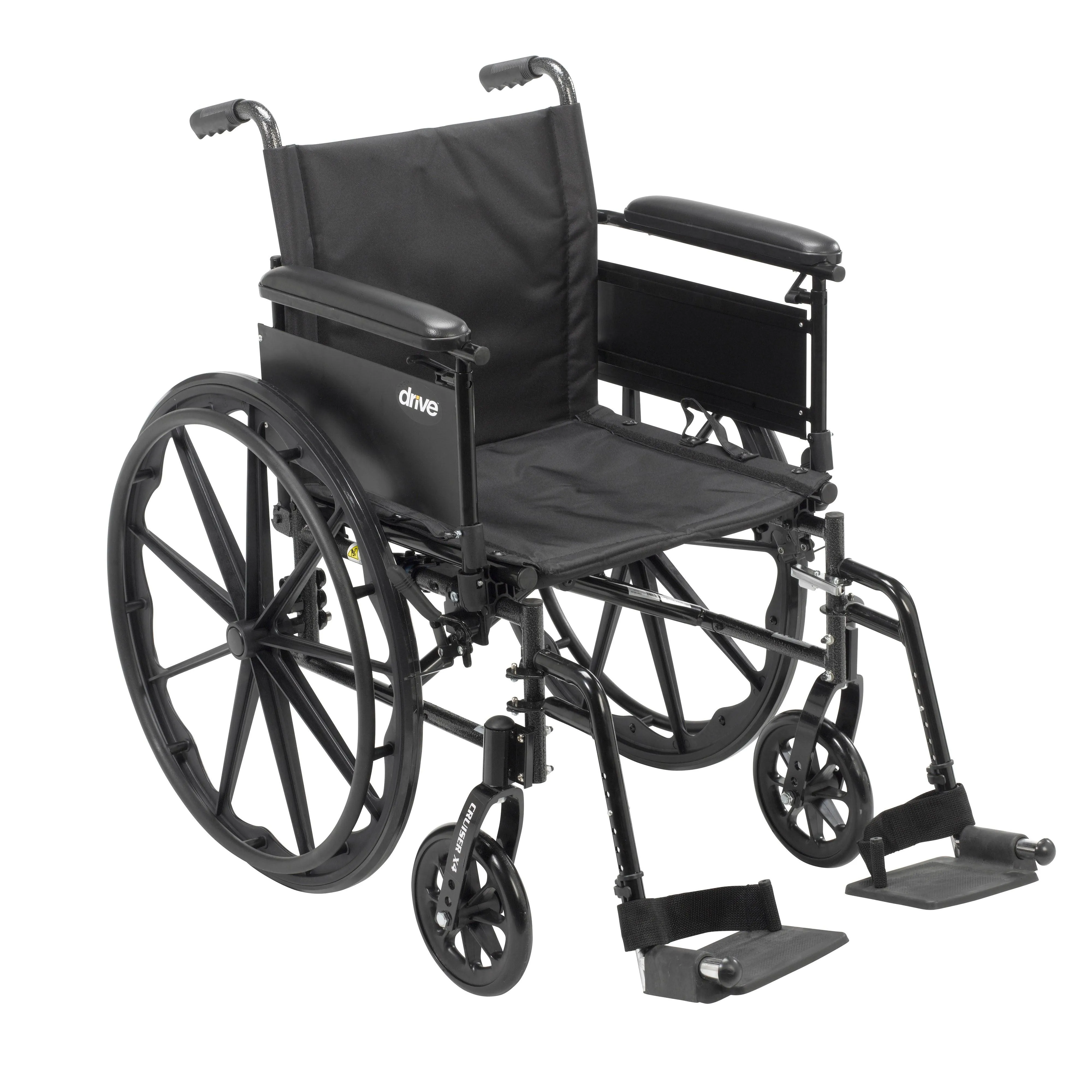 Drive Medical Cruiser X4 Lightweight Dual Axle Wheelchair