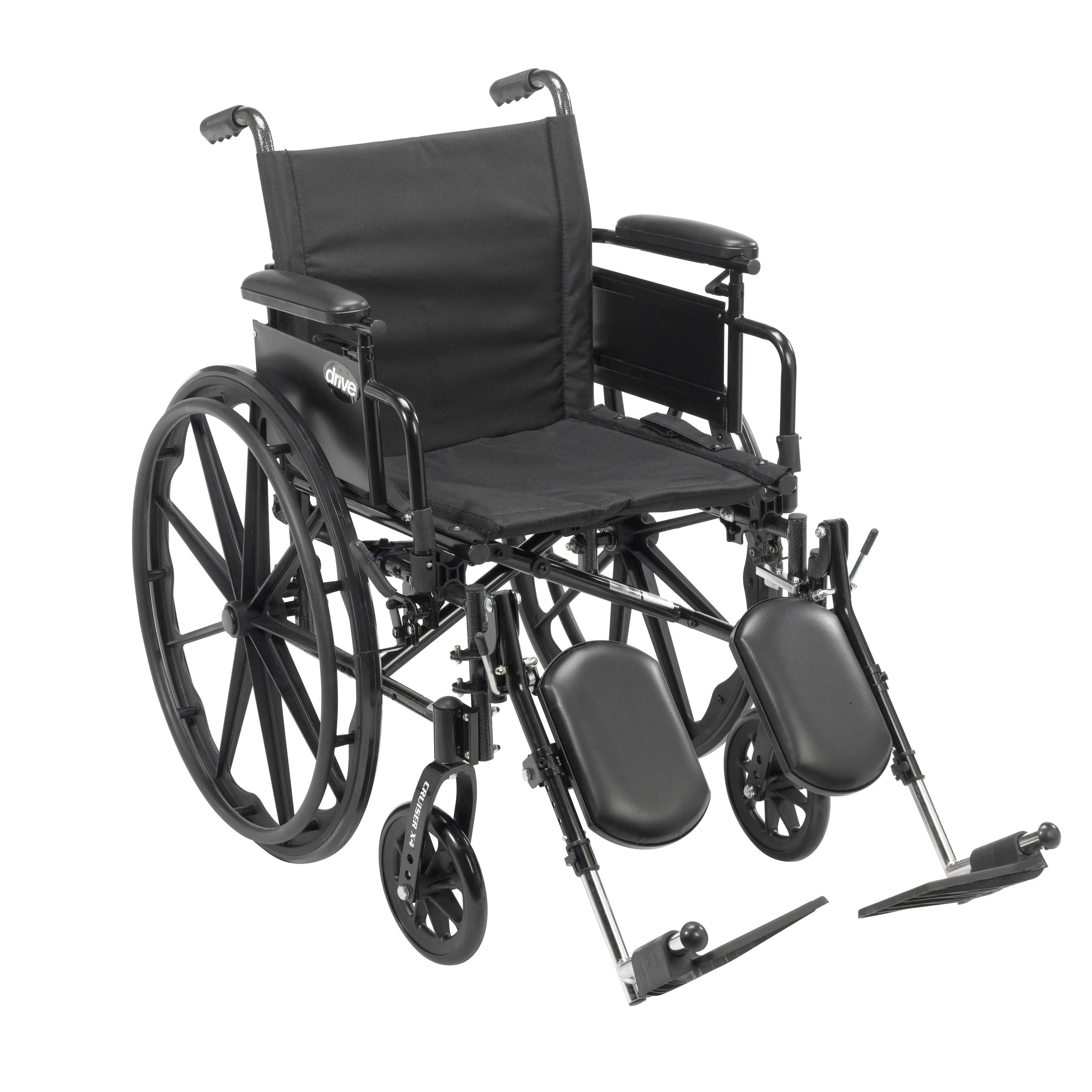 Drive Medical Cruiser X4 Lightweight Dual Axle Wheelchair