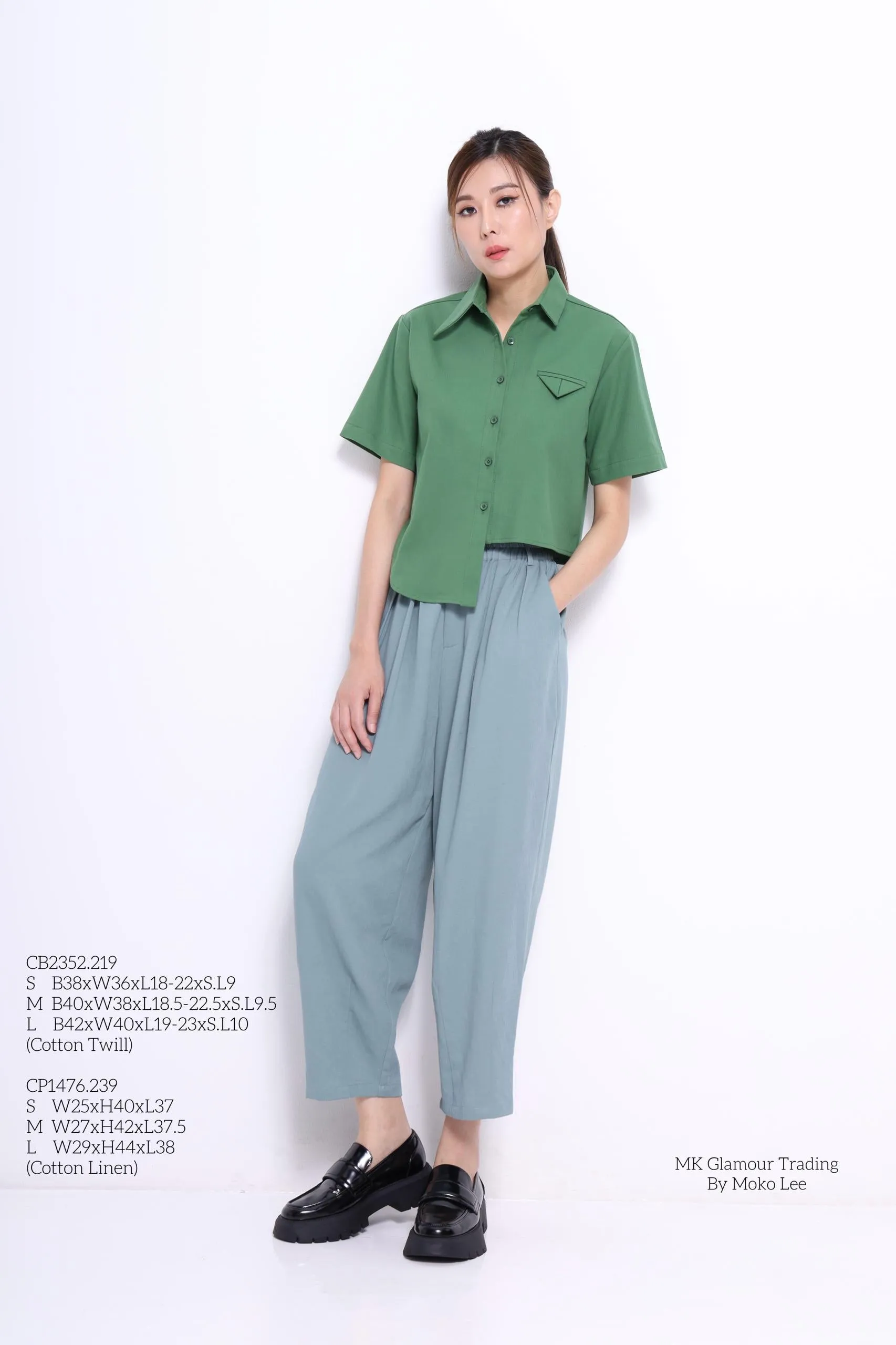 Felise Tailored Peg Leg Pants