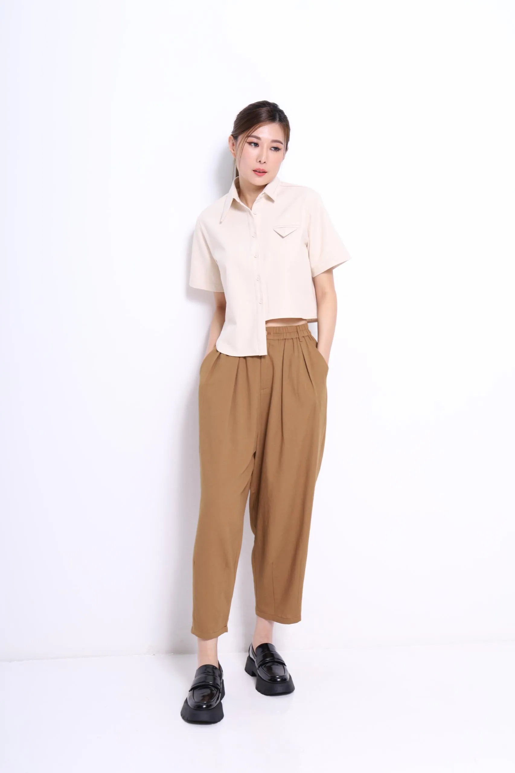 Felise Tailored Peg Leg Pants