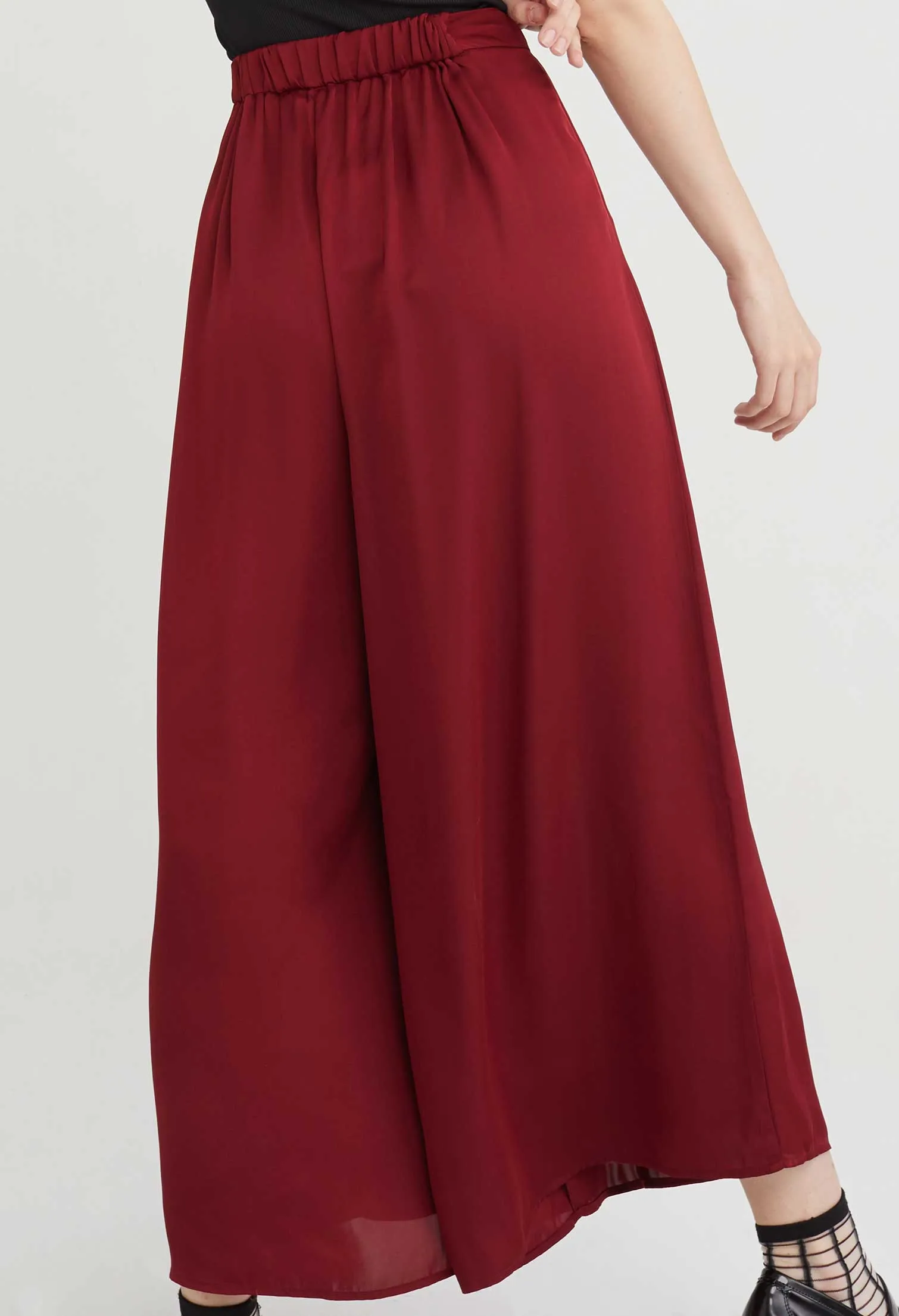 Flowy Palazzo Wide-Leg Pants