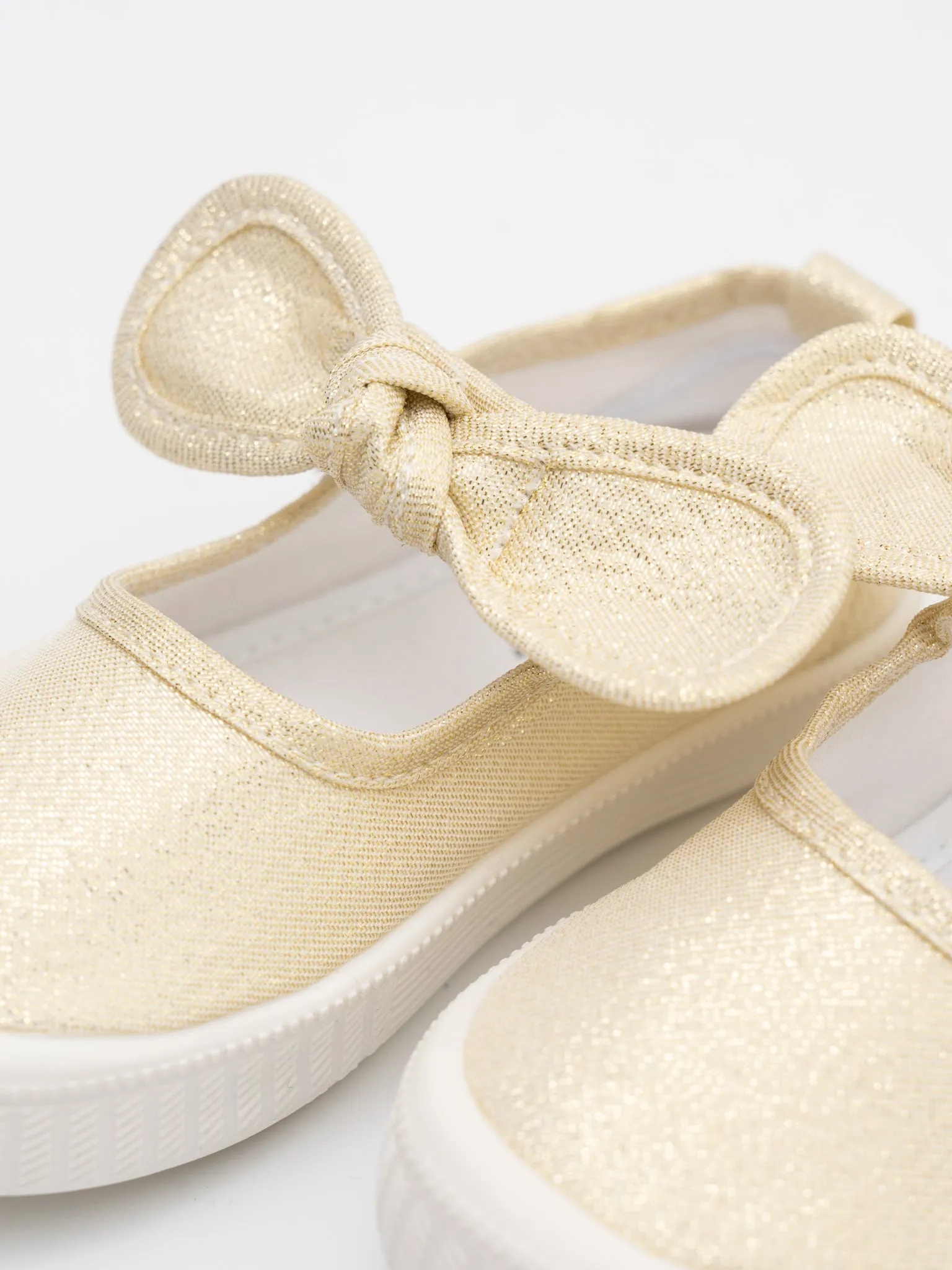 Girls' Sparkly Bow Mary Jane Sneaker