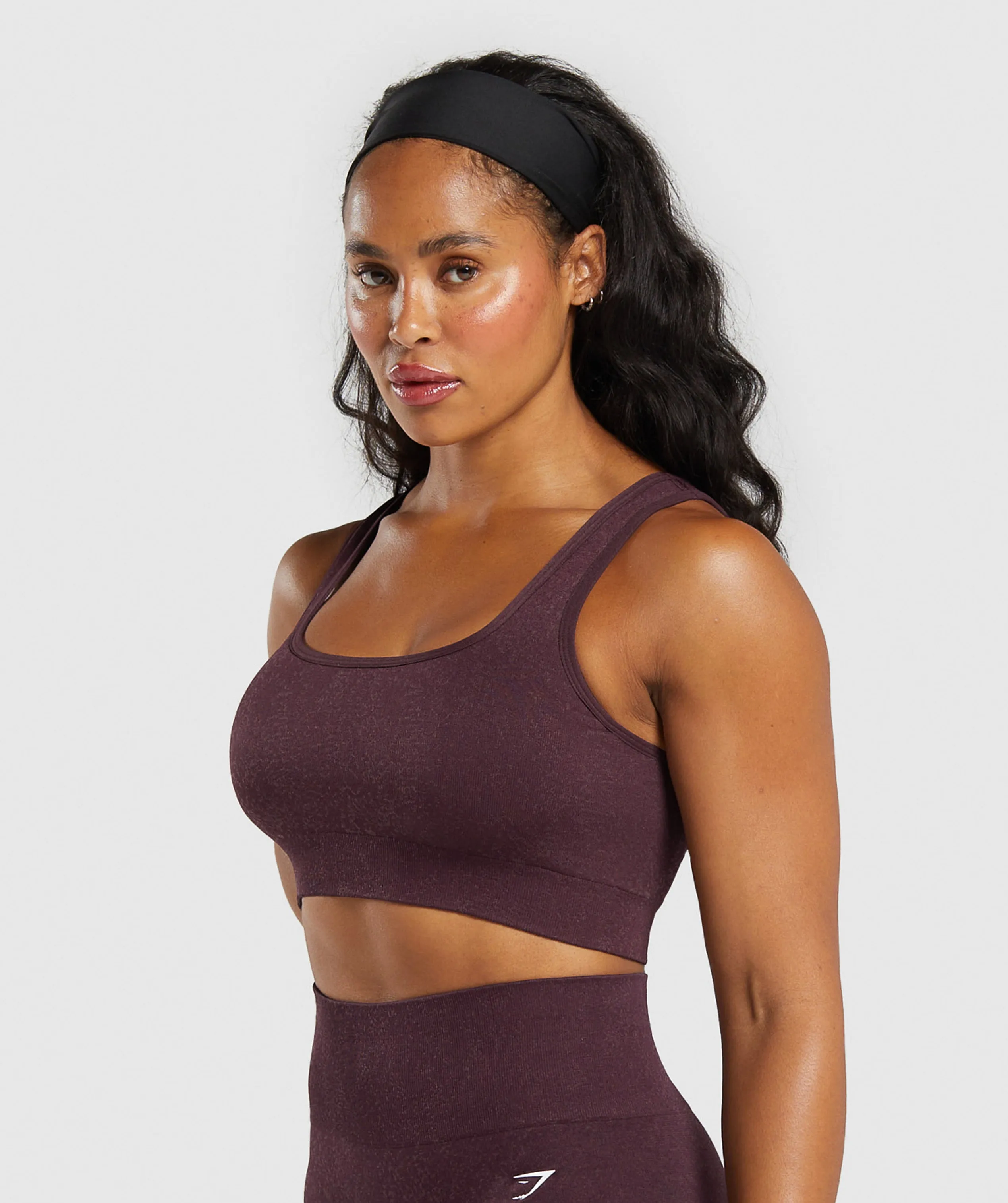 Gymshark Adapt Fleck Sports Bra - Depth Purple/ Steel Purple