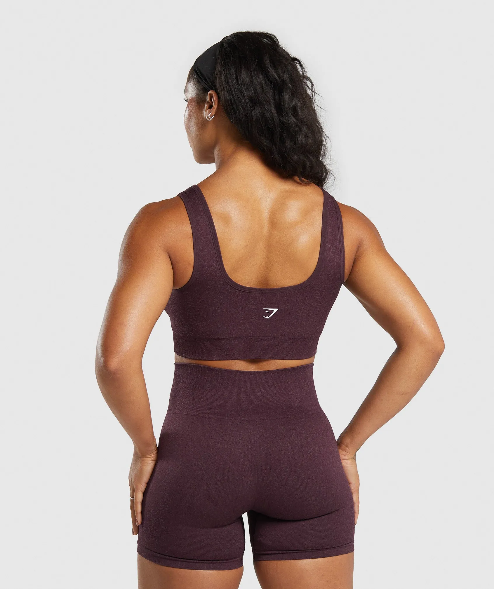 Gymshark Adapt Fleck Sports Bra - Depth Purple/ Steel Purple