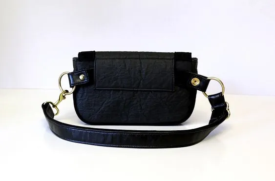 HFS Classic Belt Bag - Black Piñatex