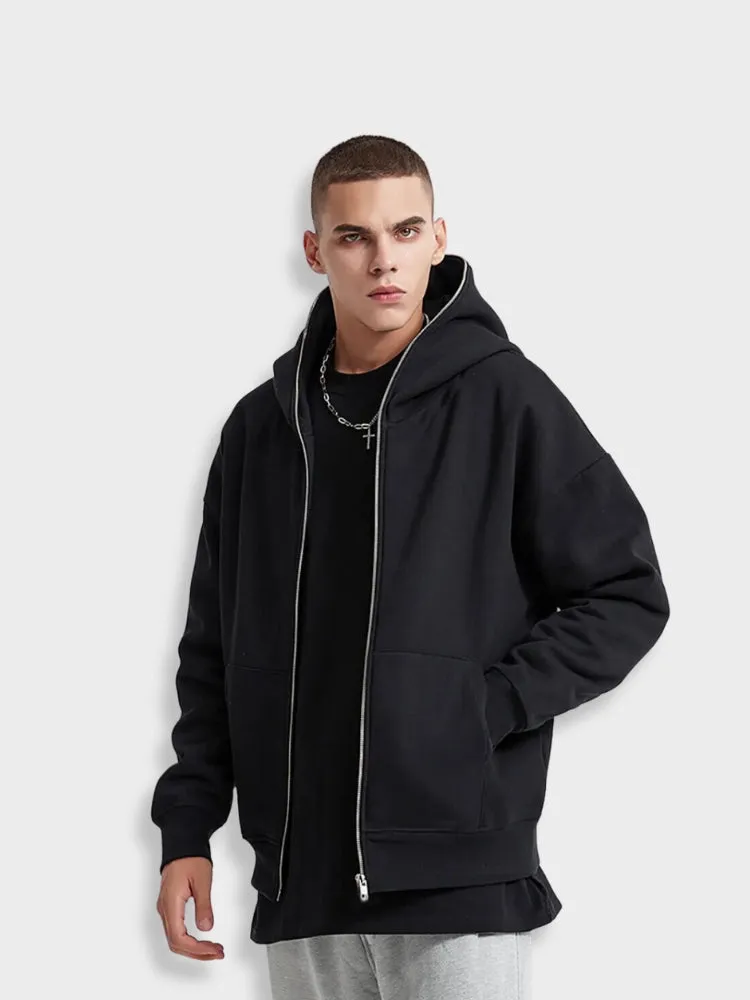 High End Zipper with Hoodie