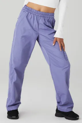 International Wide Leg City Pant - Infinity Blue