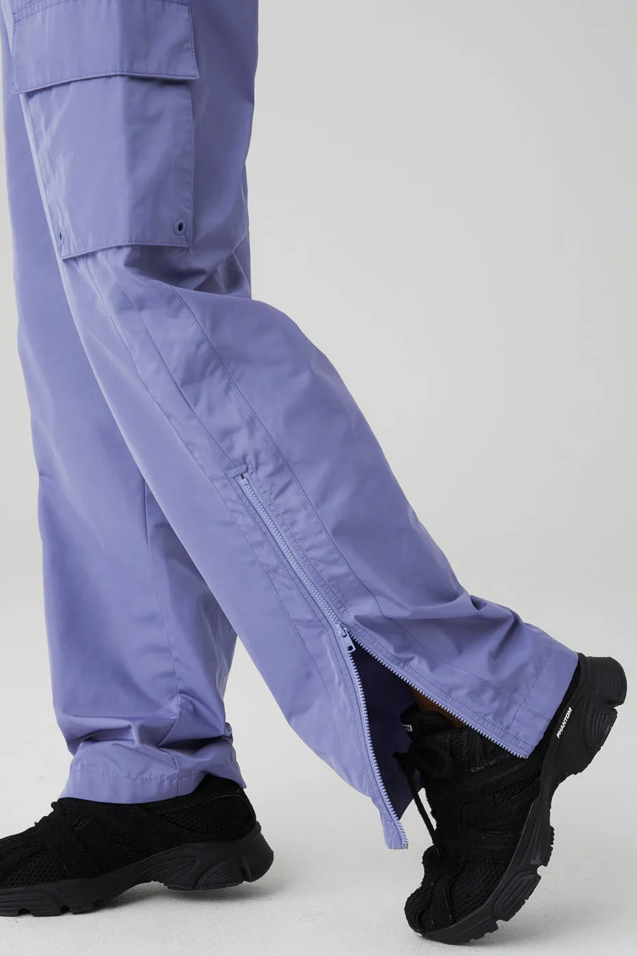 International Wide Leg City Pant - Infinity Blue