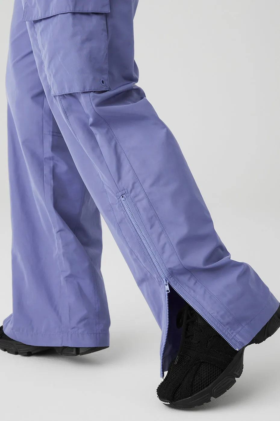 International Wide Leg City Pant - Infinity Blue