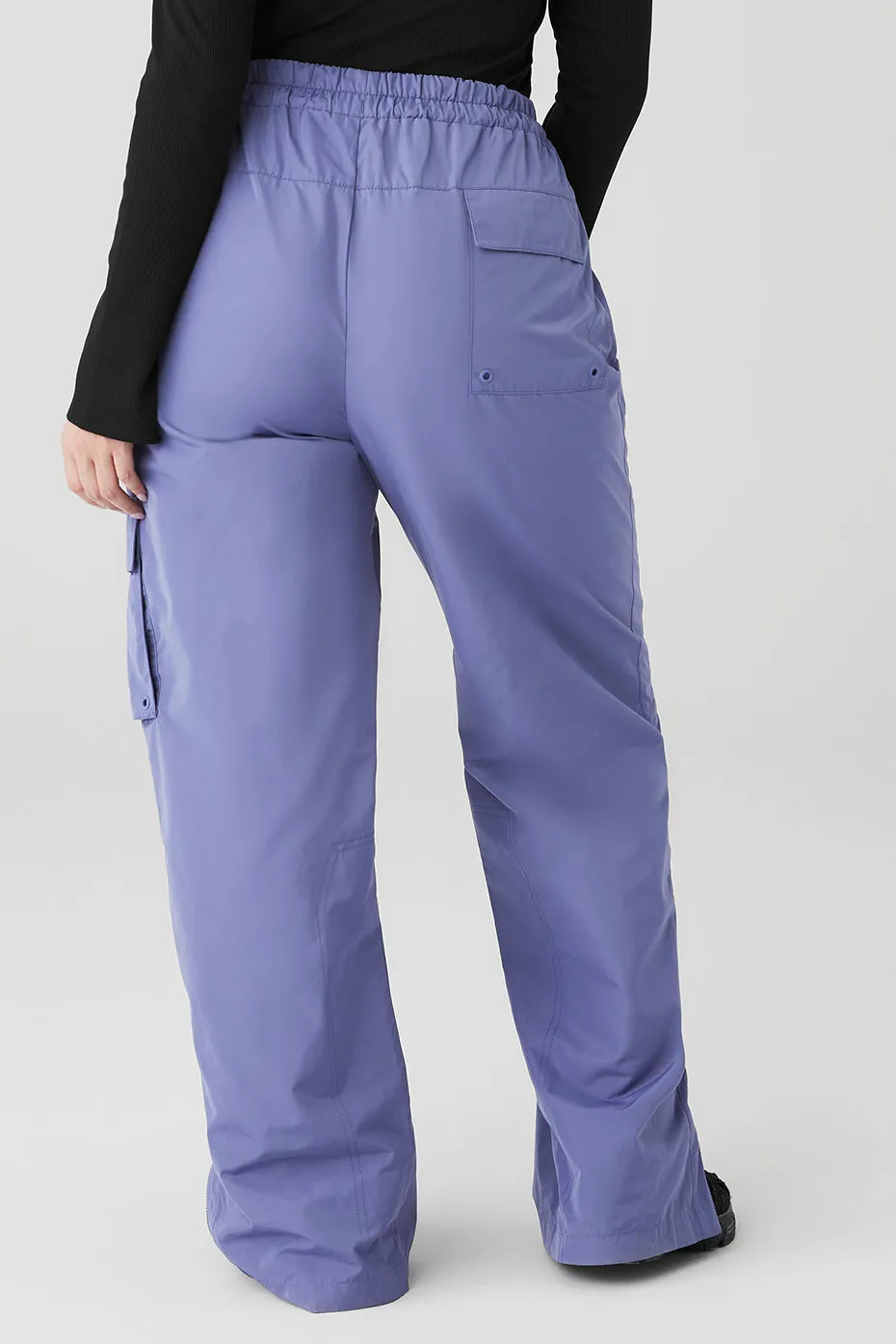 International Wide Leg City Pant - Infinity Blue