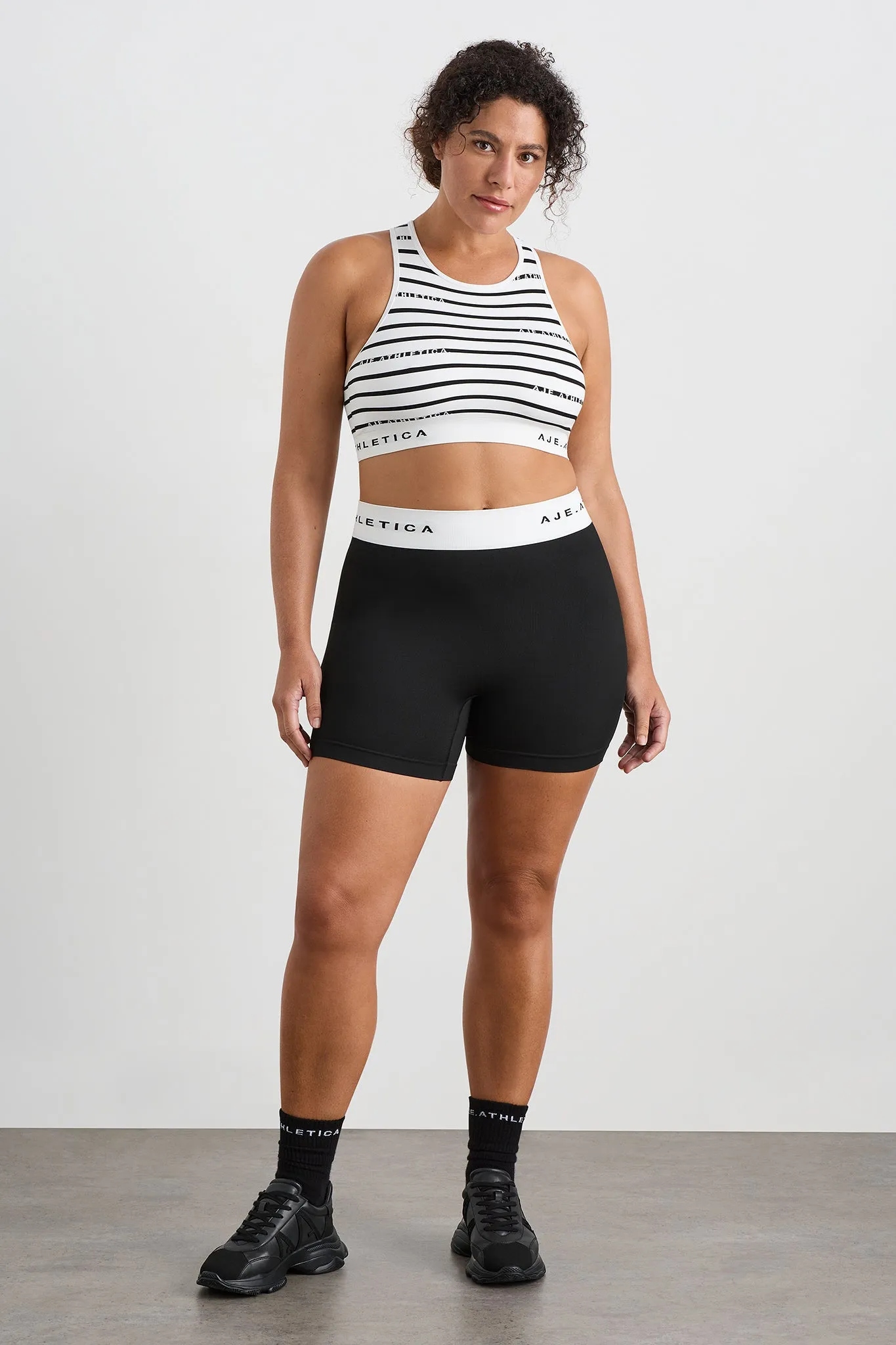 Jacquard Stripe Sports Bra 331