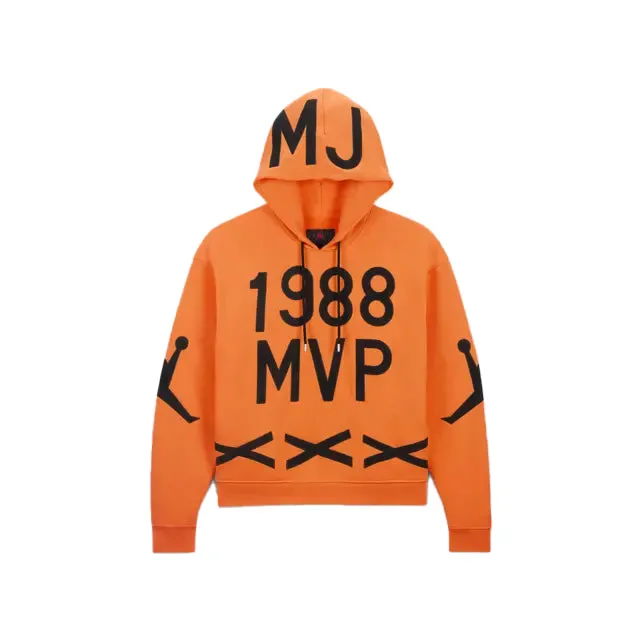 Jordan x Nina Chanel Abney Fleece Hoodie 'Alpha Orange'