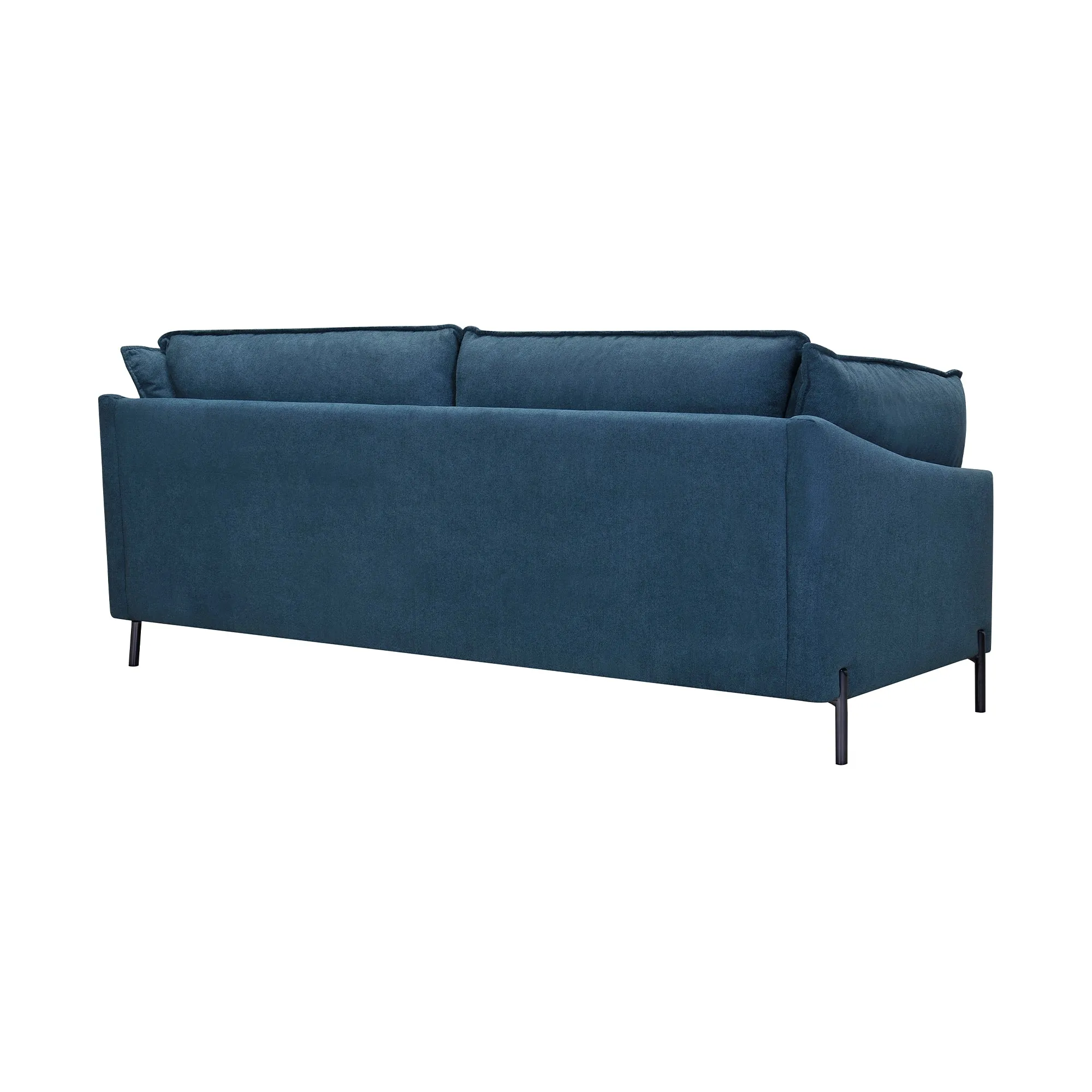 Juliett 80 Modern Blue Fabric Power Reclining Sofa