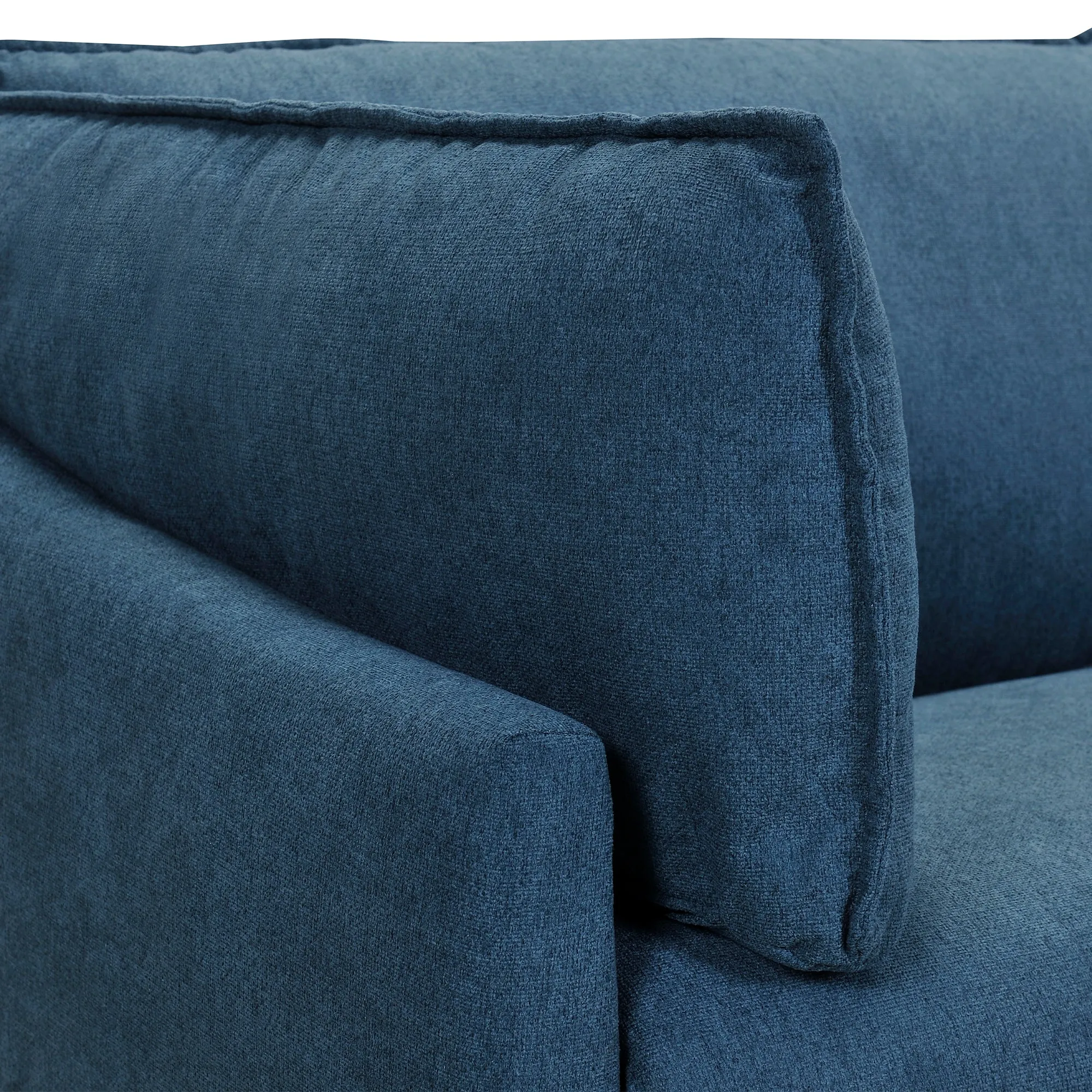 Juliett 80 Modern Blue Fabric Power Reclining Sofa