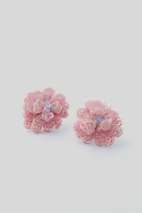 Light Pink Emy Flower Studs