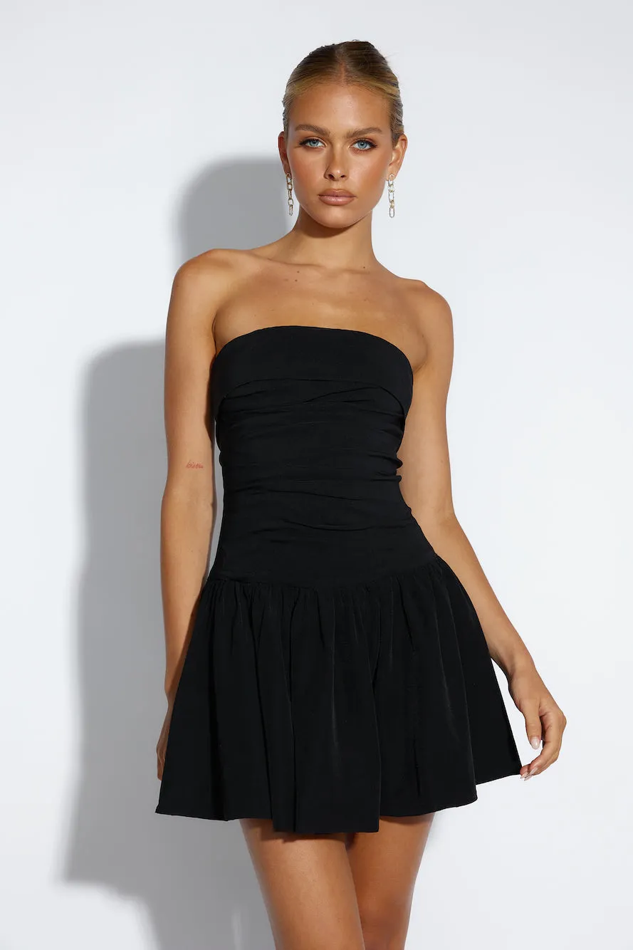 Looking Luxe Mini Dress Black