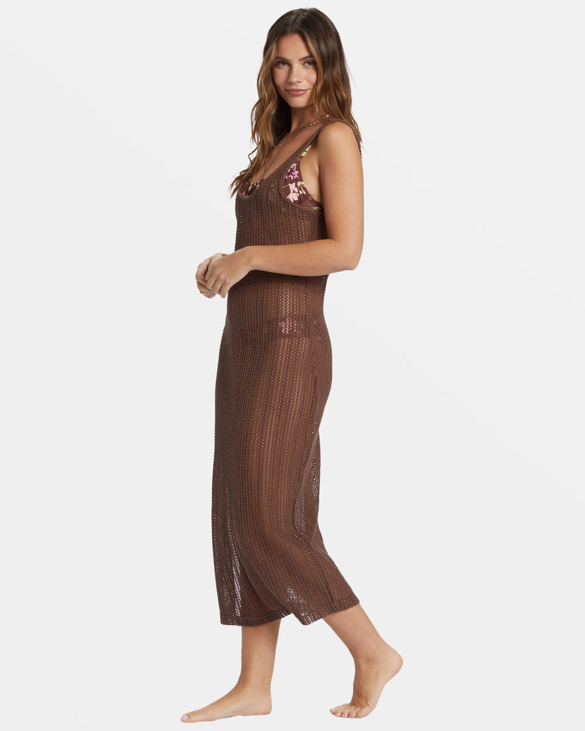 Lunar Days Midi Swim Cover-Up - Kona