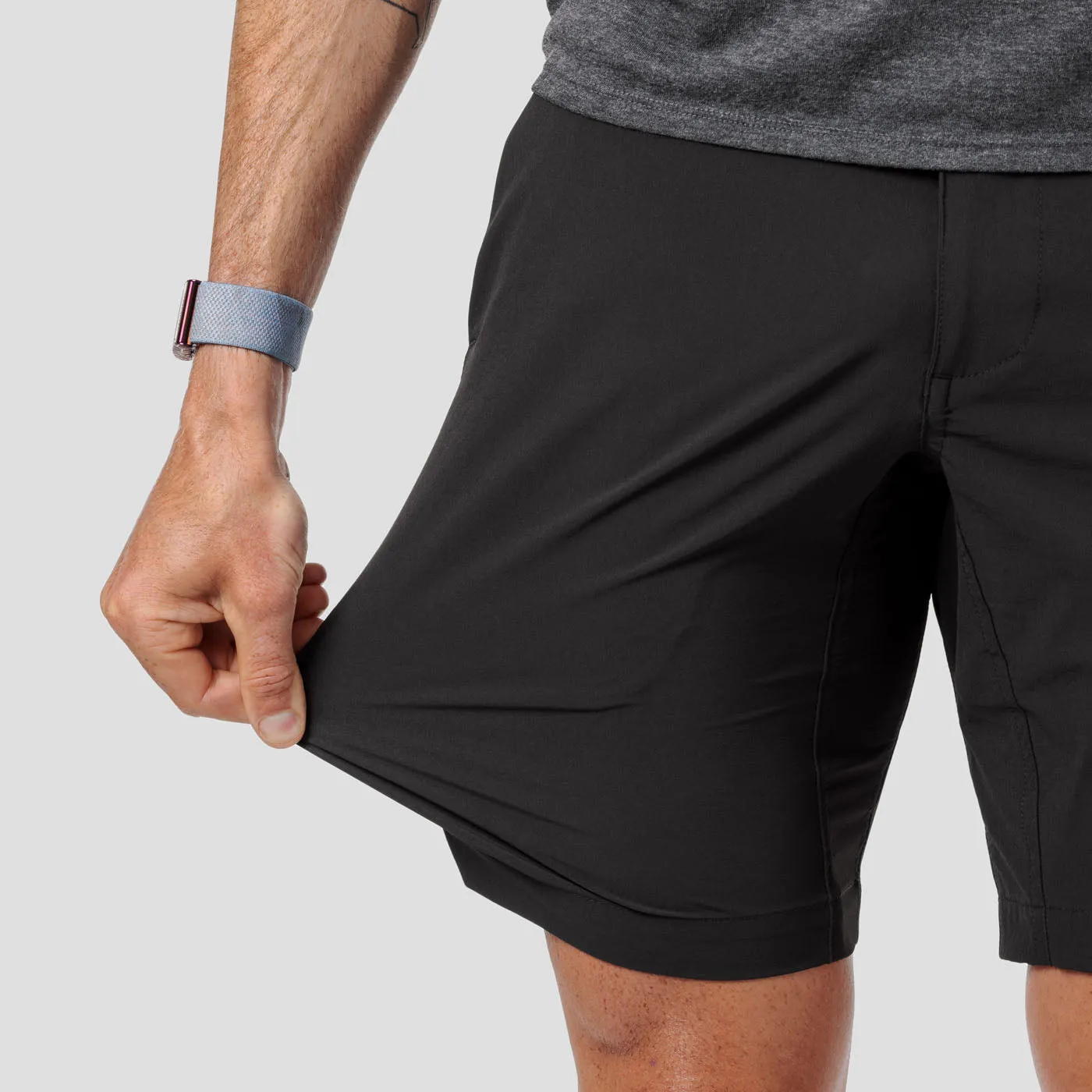 Men's Lightweight Mission Short - Obsidian