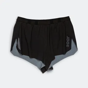 Mens Marathon Shorts - Black/Black