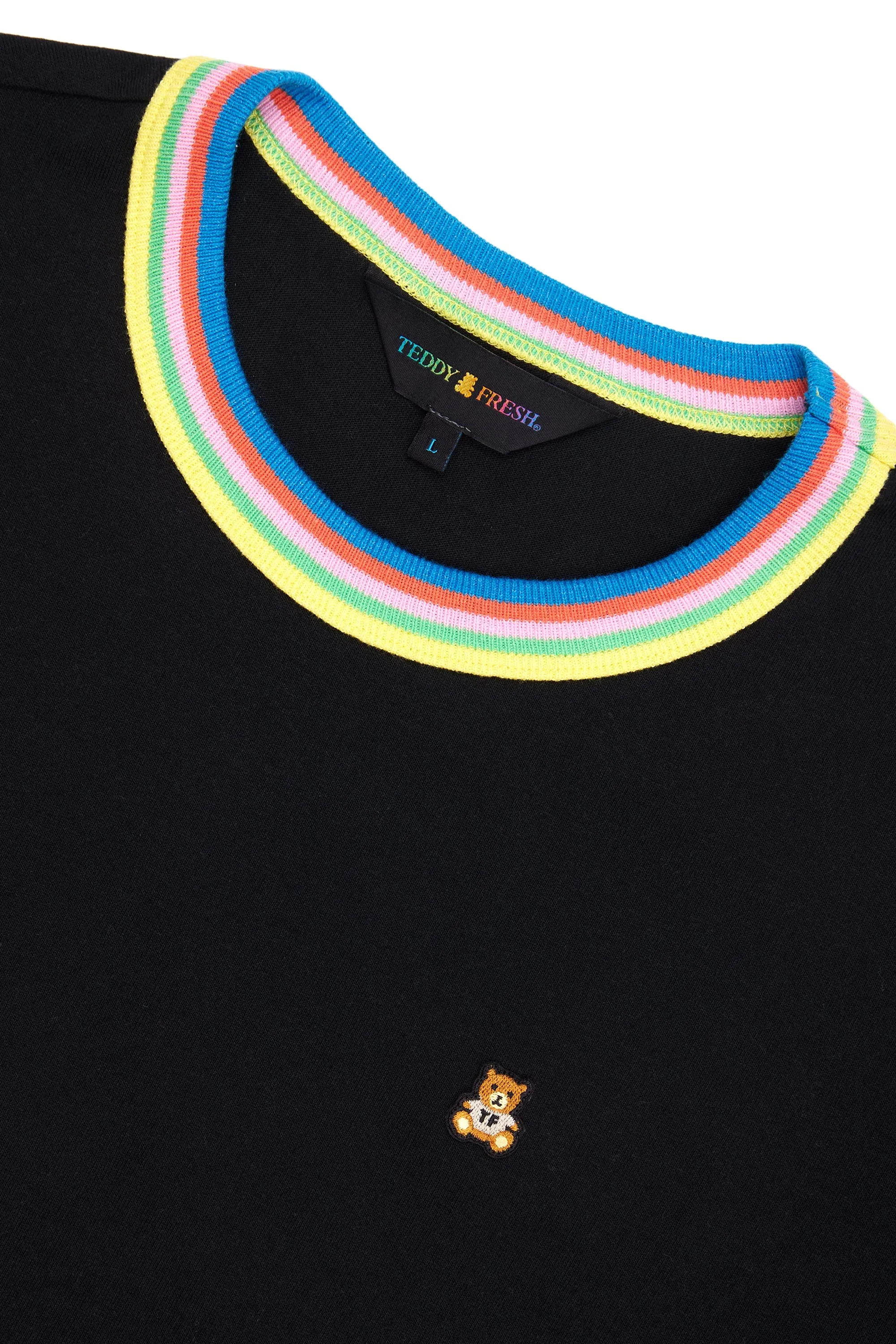 Multi-Colored Ringer Tee