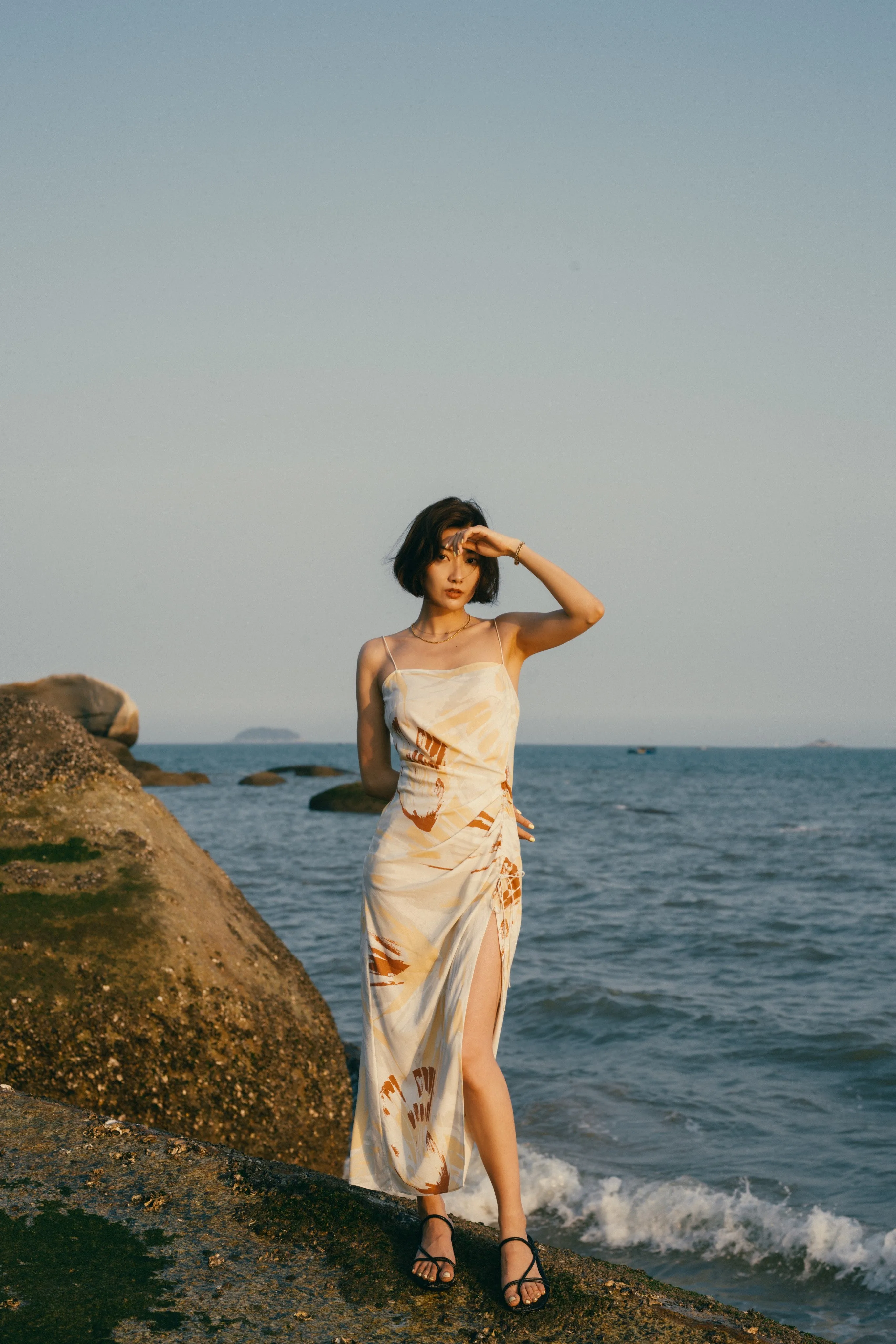 NEIWAI X SAVISLOOK Shell Print Maxi Dress