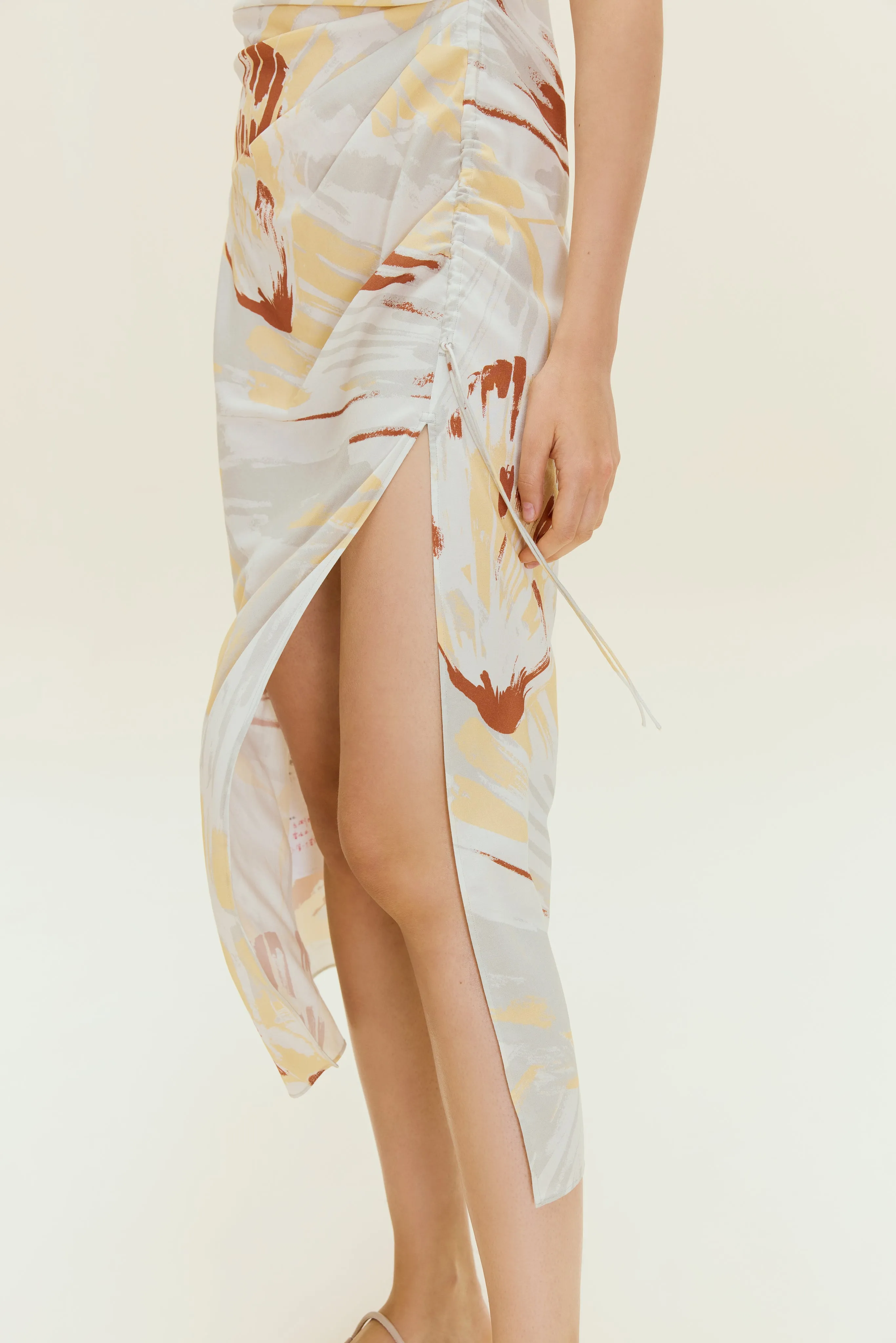 NEIWAI X SAVISLOOK Shell Print Maxi Dress