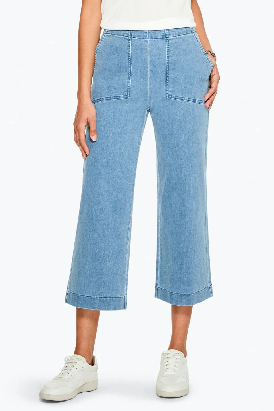 Nic   Zoe All Day Wide Leg Crop Jean