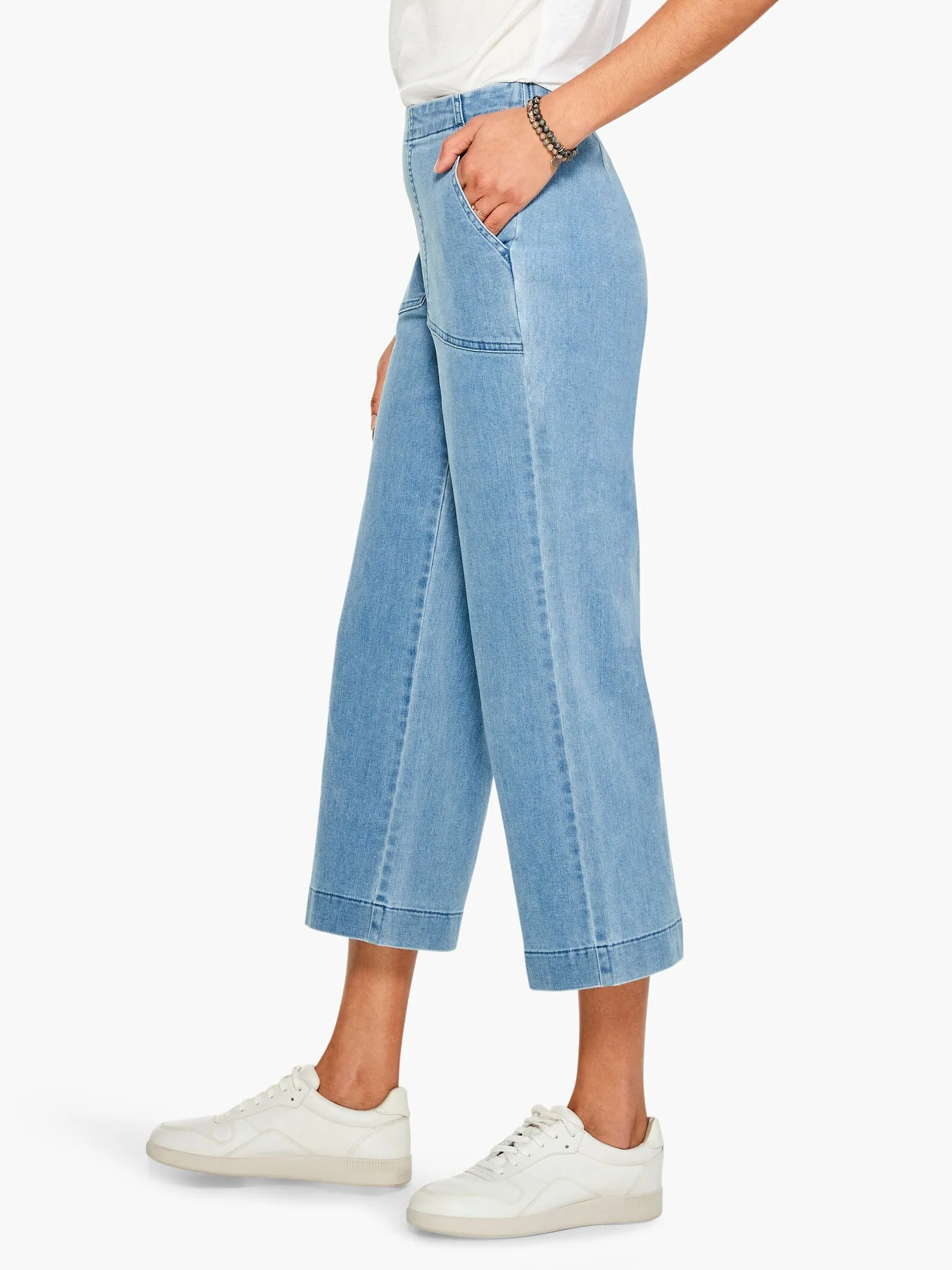 Nic   Zoe All Day Wide Leg Crop Jean