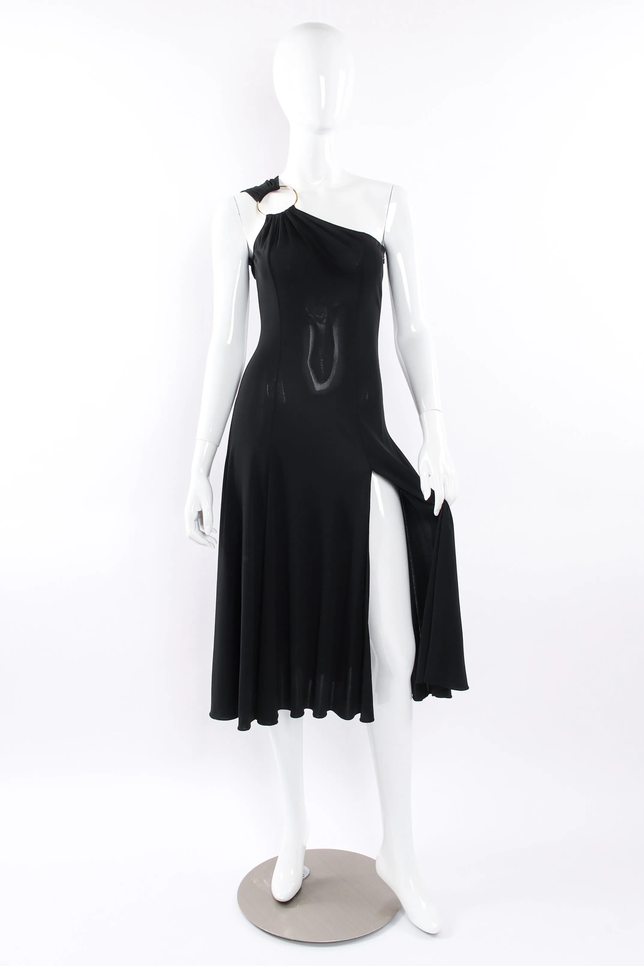 O-Ring Shoulder Dress