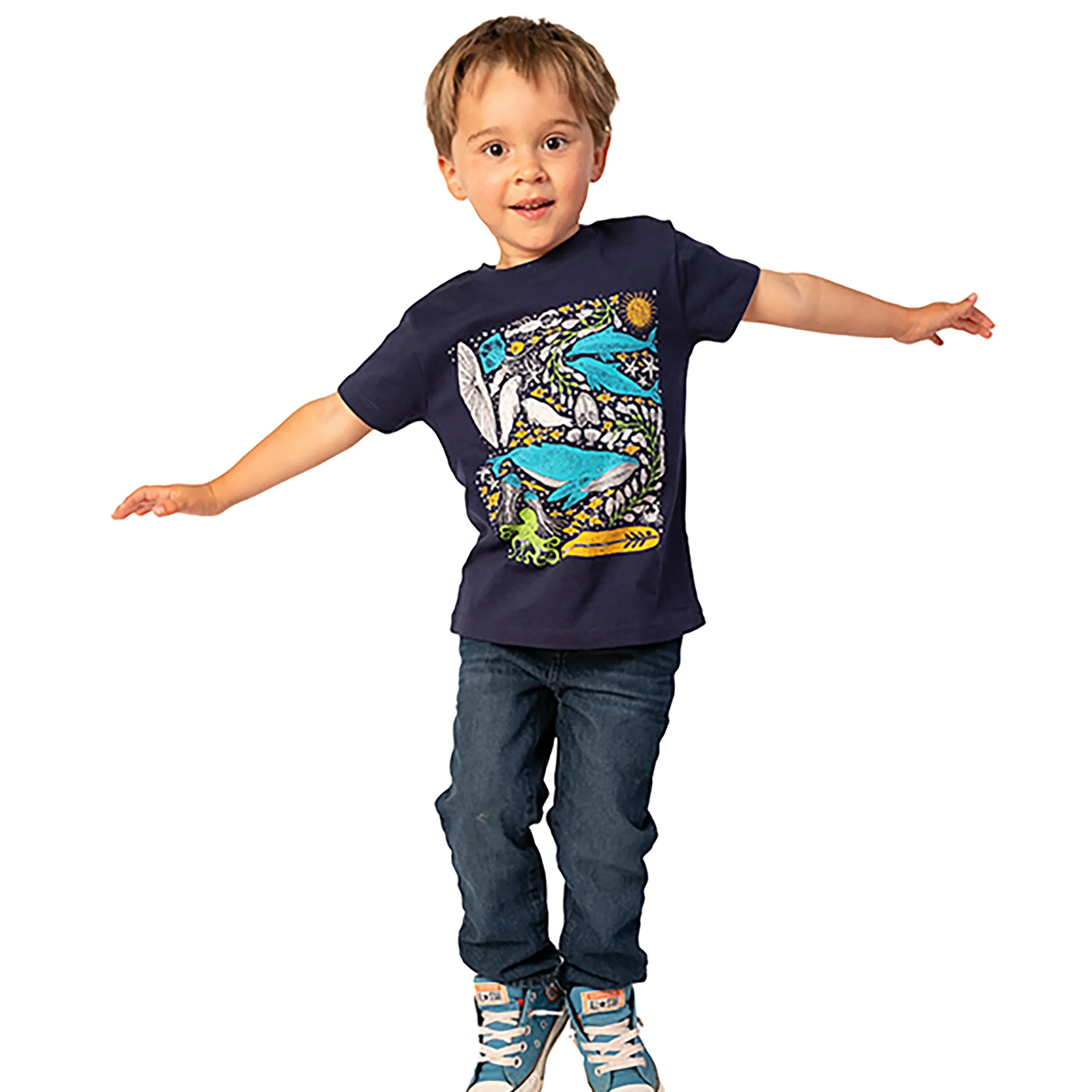 Organic Cotton Kids Graphic Tee 2-Pack