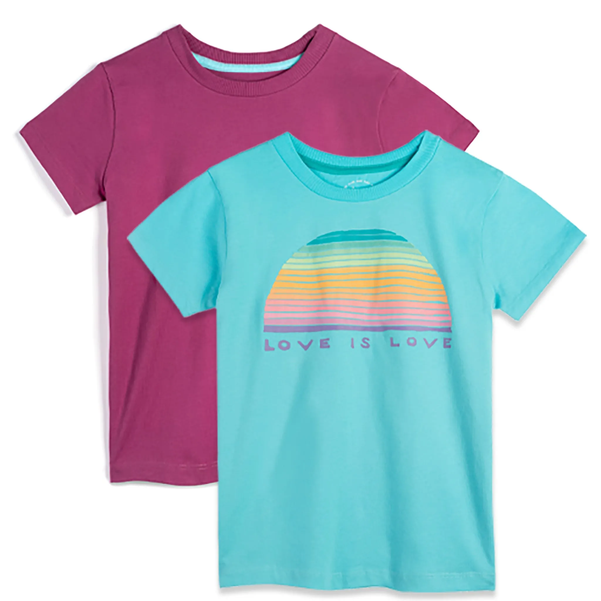 Organic Cotton Kids Shirts - Graphic Tee 2-Pack FINAL SALE