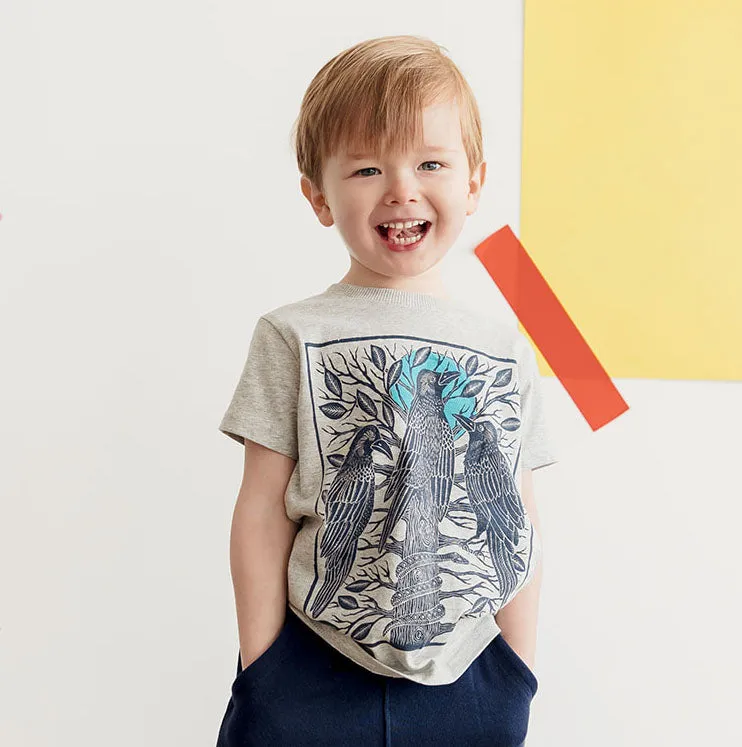 Organic Cotton Kids Single Pack Graphic Tee