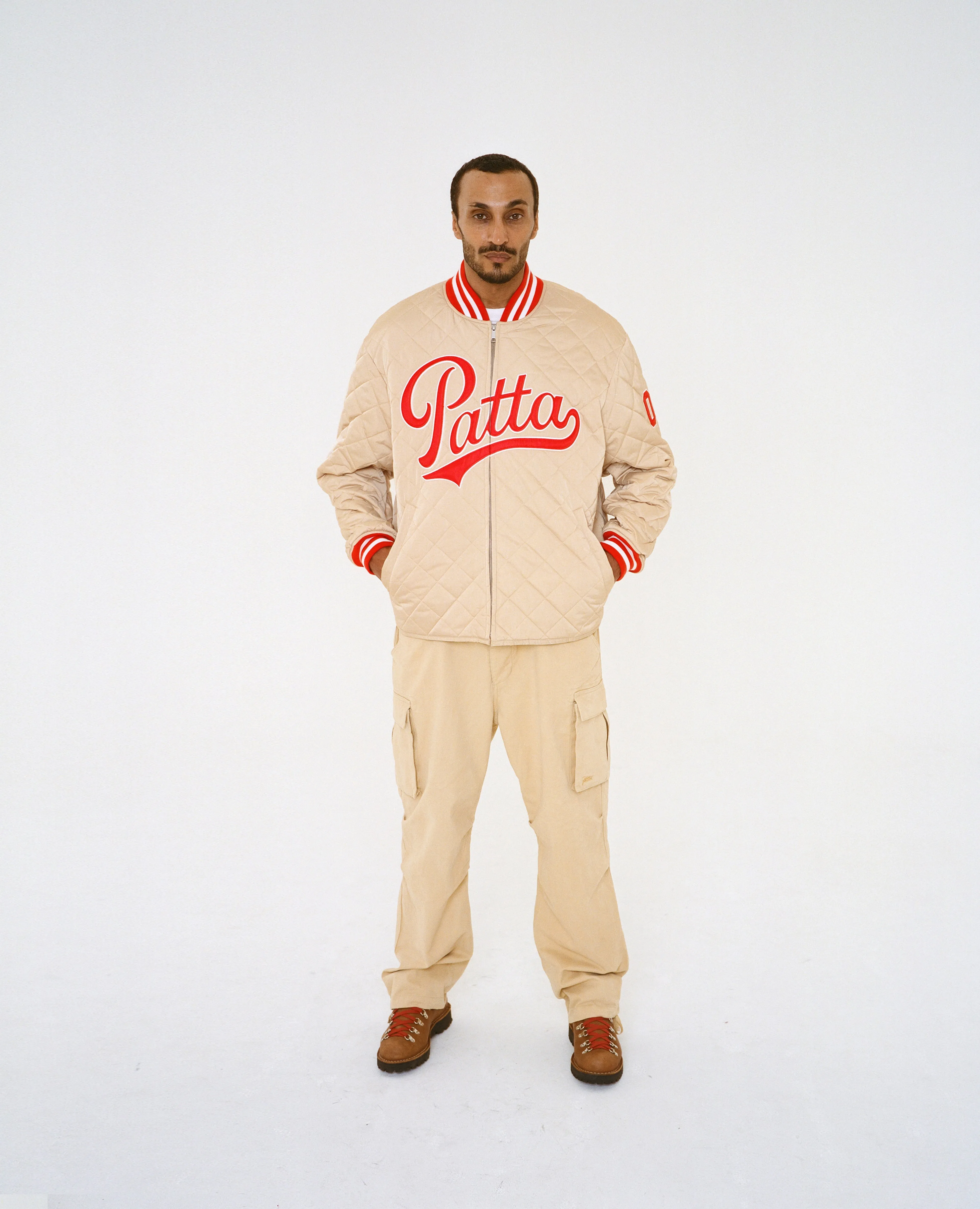 Patta Diamond Quilted Sports Jacket (Mojave Desert)